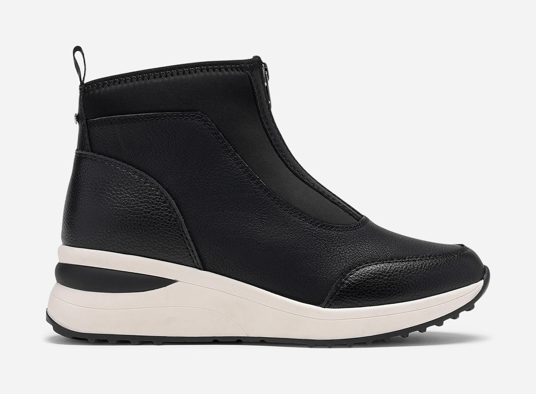 SO ALL, Boots med dragkedja Svarta