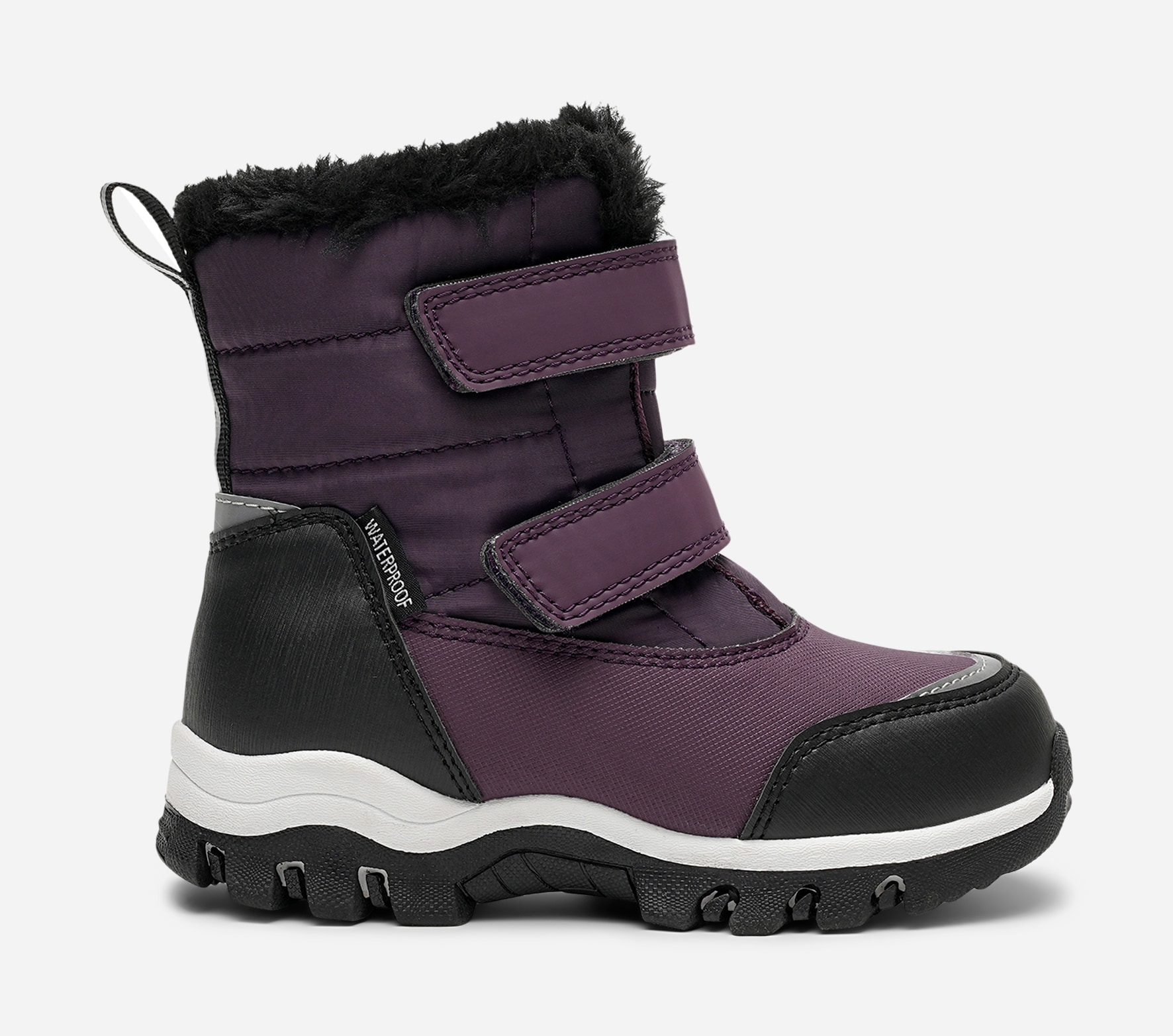 LINEAR, Varmfodrade kängor waterproof Lila