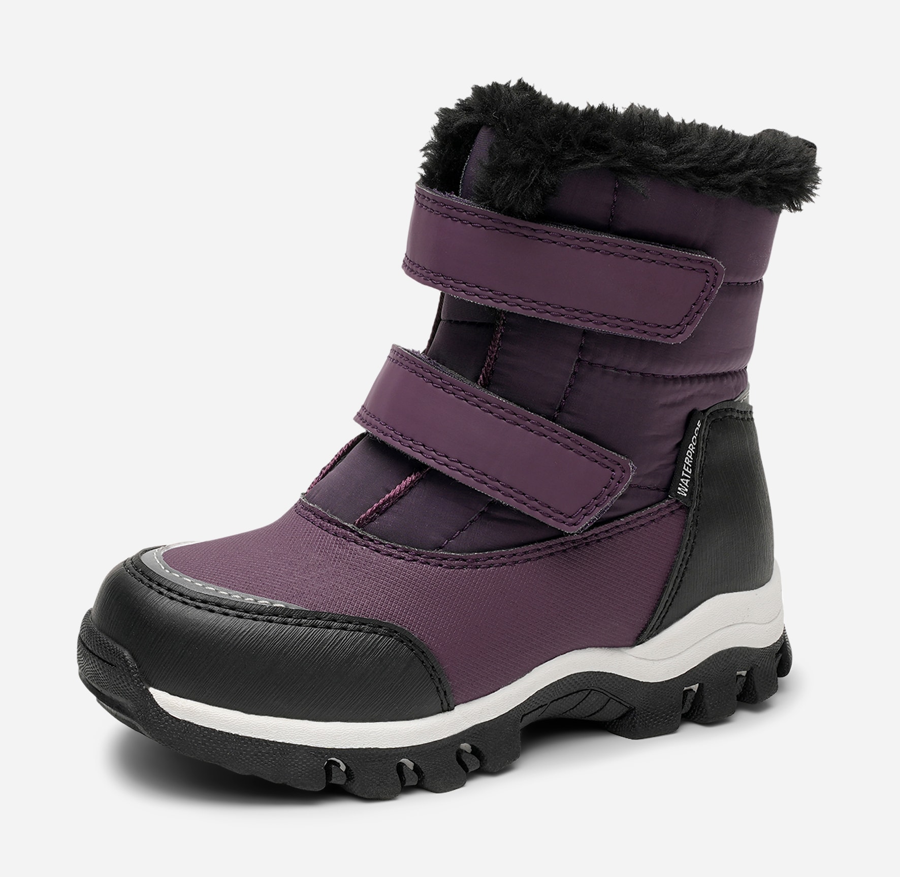 LINEAR, Varmfodrade kängor waterproof Lila