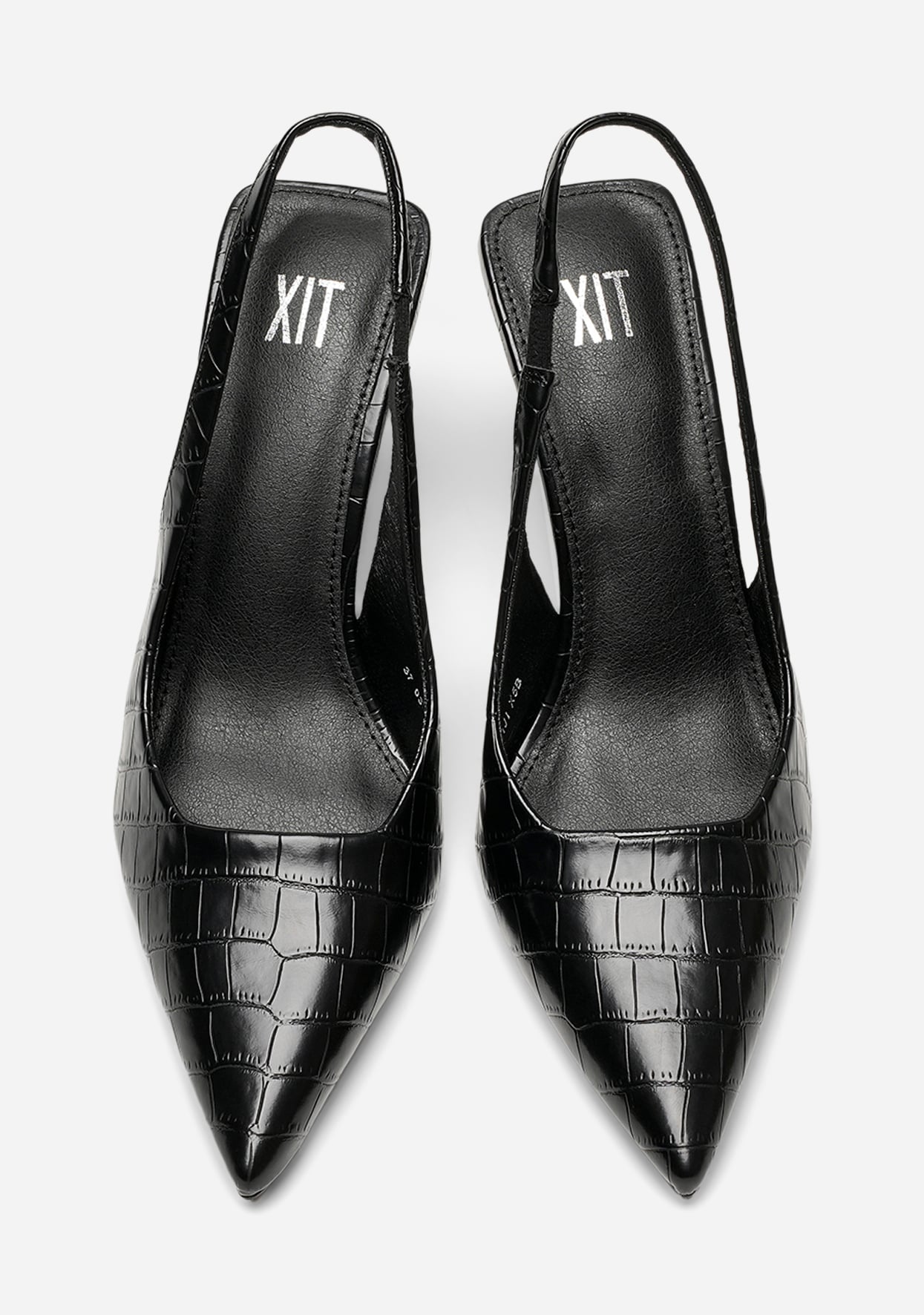 XIT, Pumps med slingback Svarta