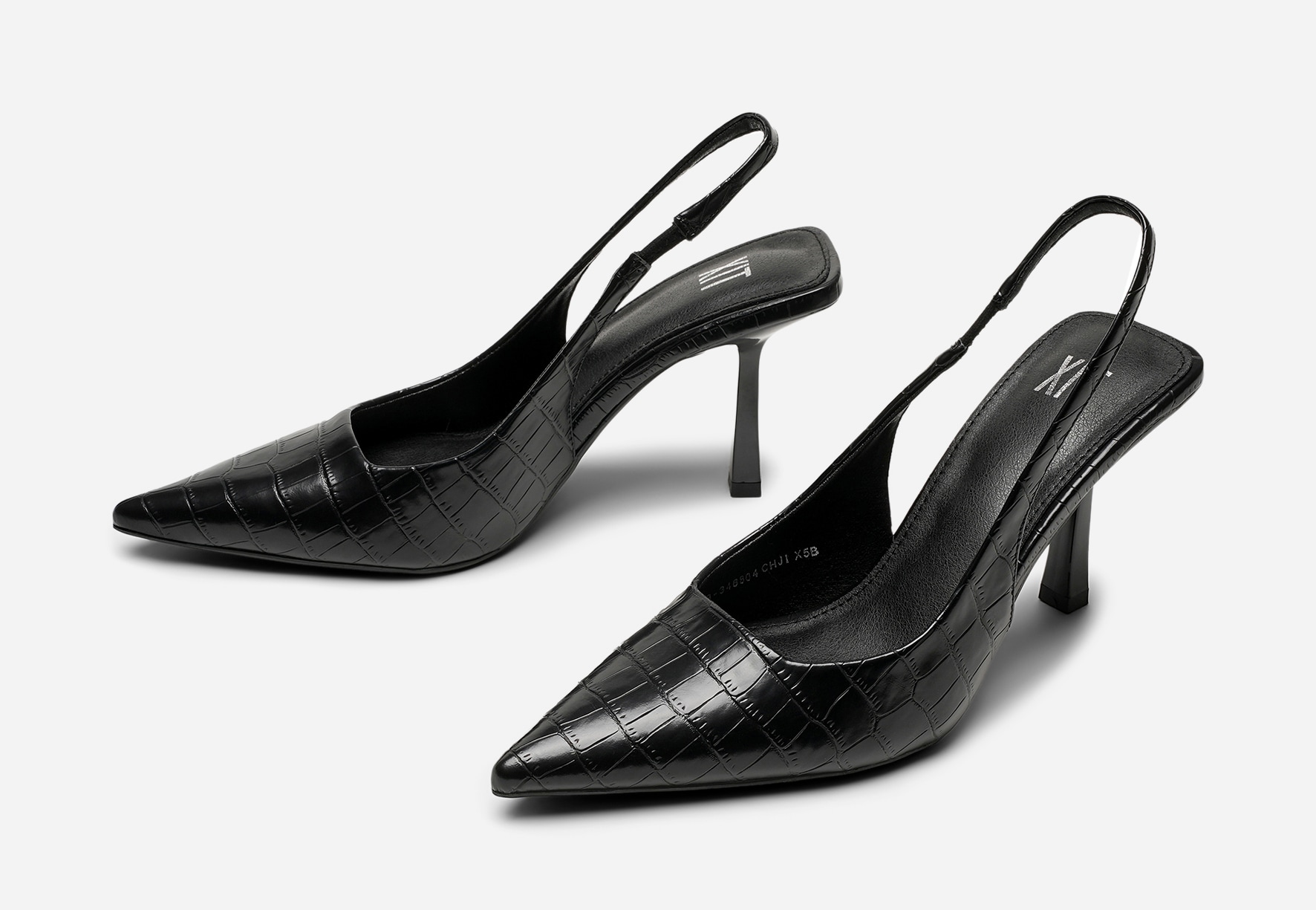 XIT, Pumps med slingback Svarta
