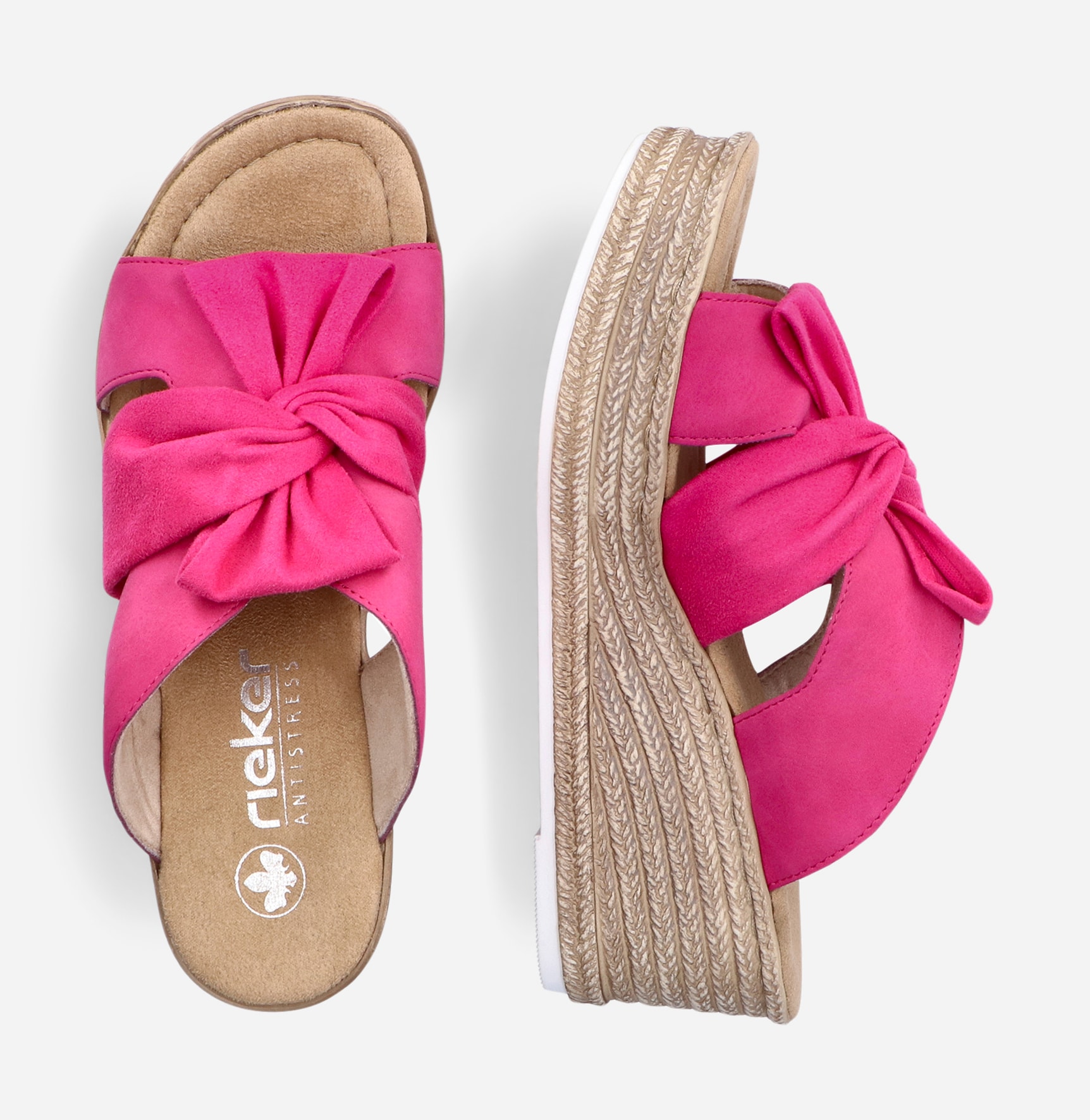RIEKER, Sandaletter Rosa