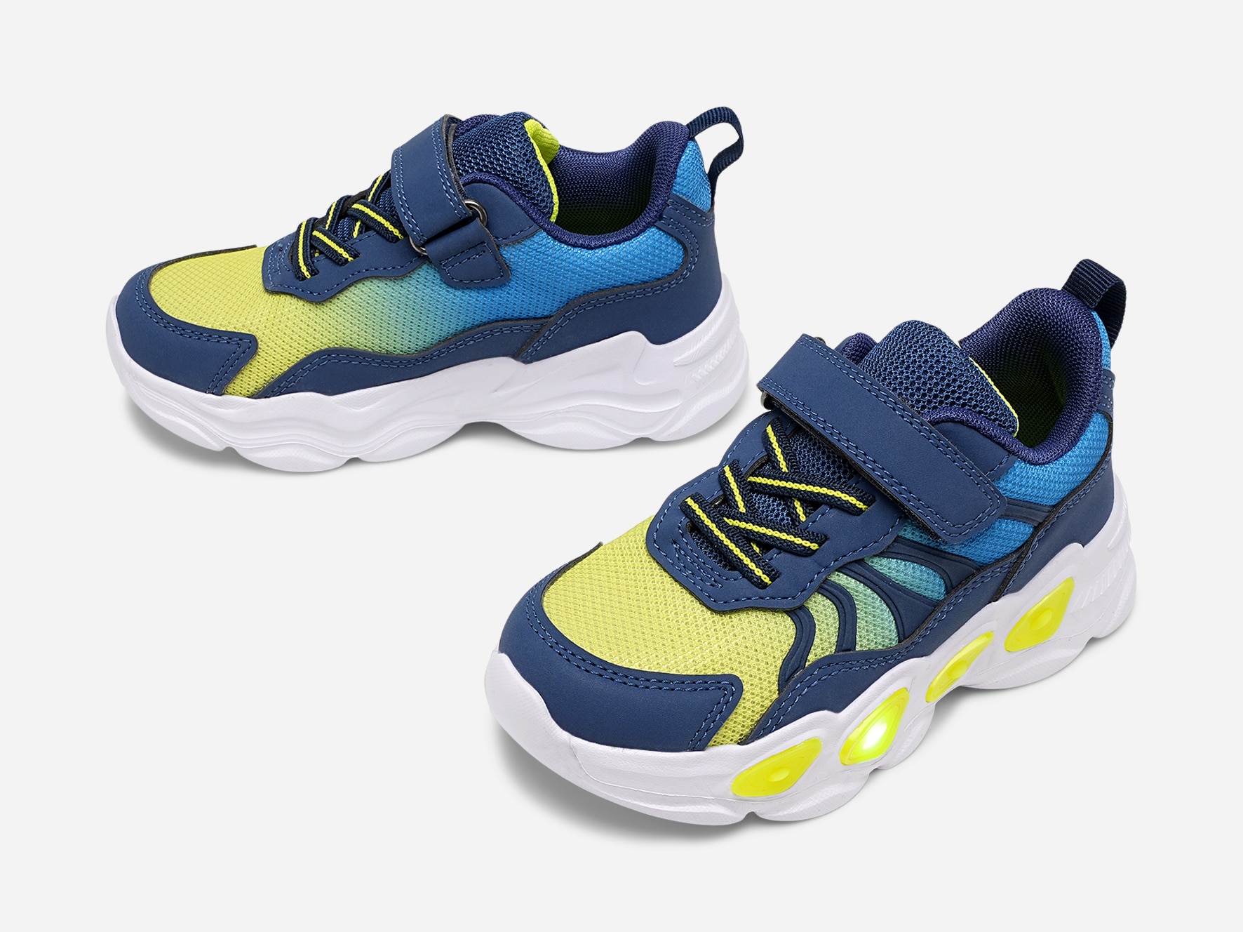 DINSKO, Blinkande sneakers Flerfärgade