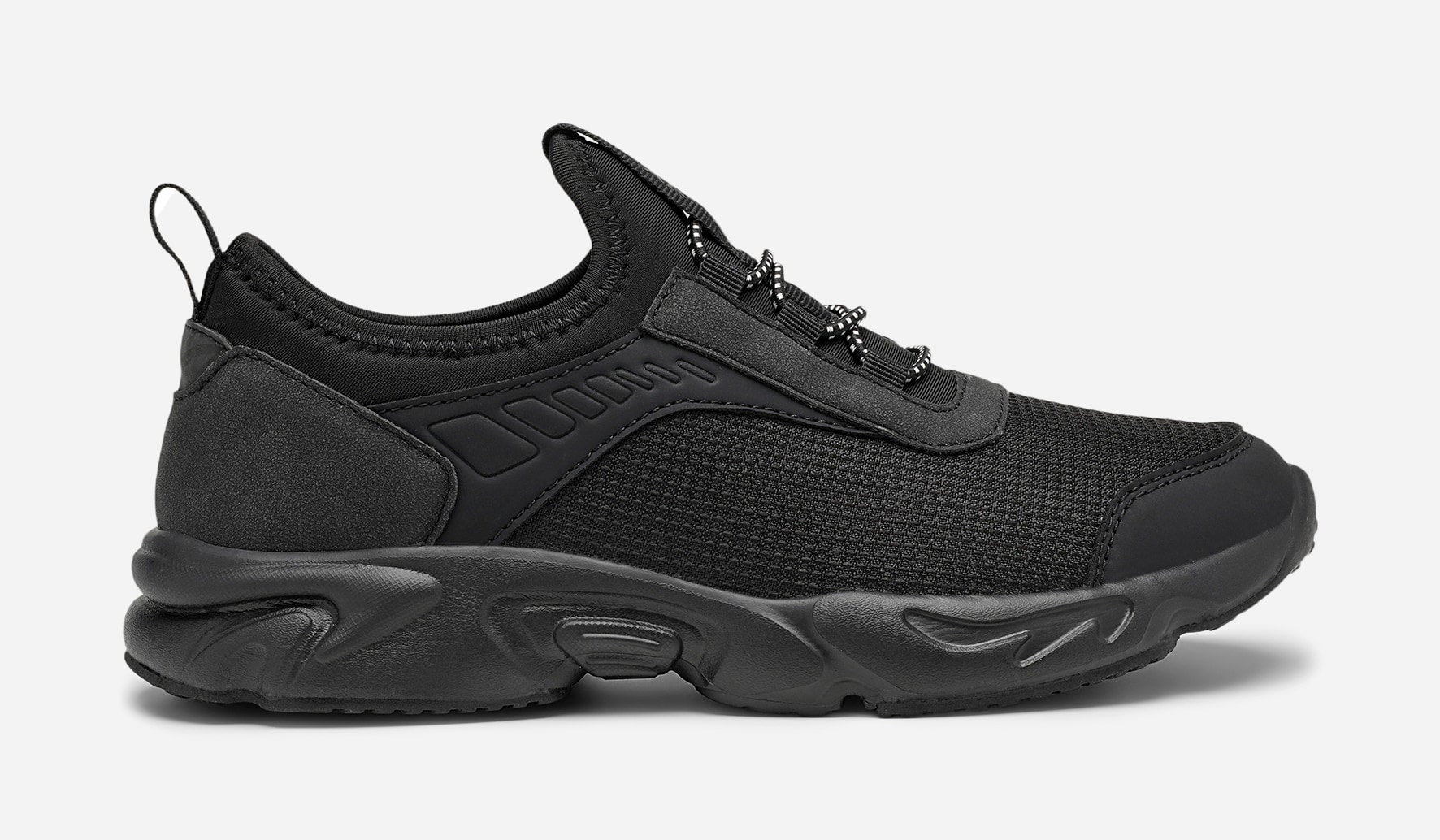 LINEAR, Slip-on sneakers Svarta