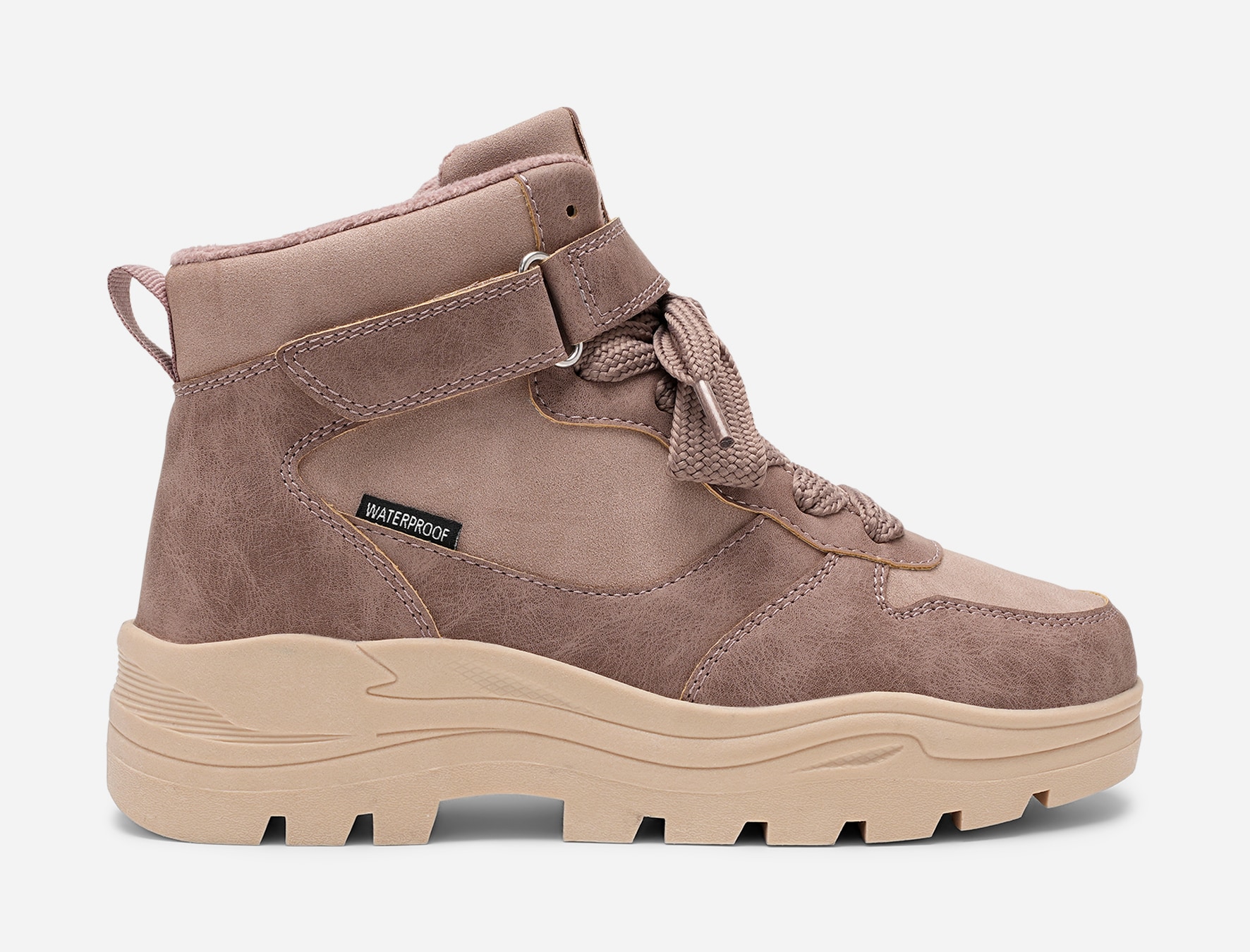 DINSKO, Fleecefodrade kängor waterproof Lila