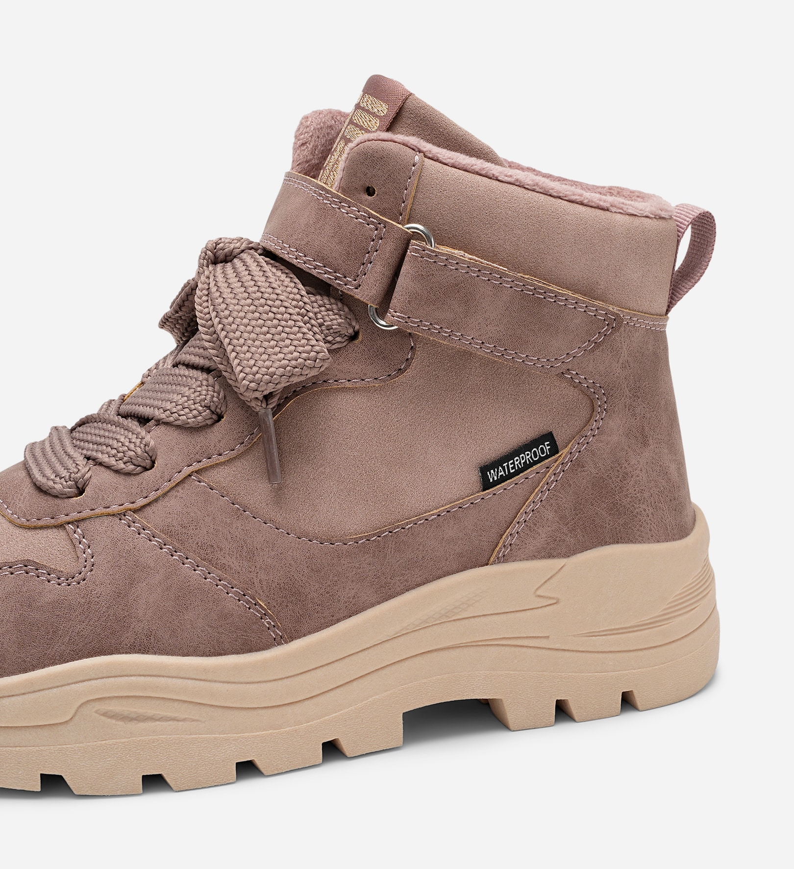 DINSKO, Fleecefodrade kängor waterproof Lila