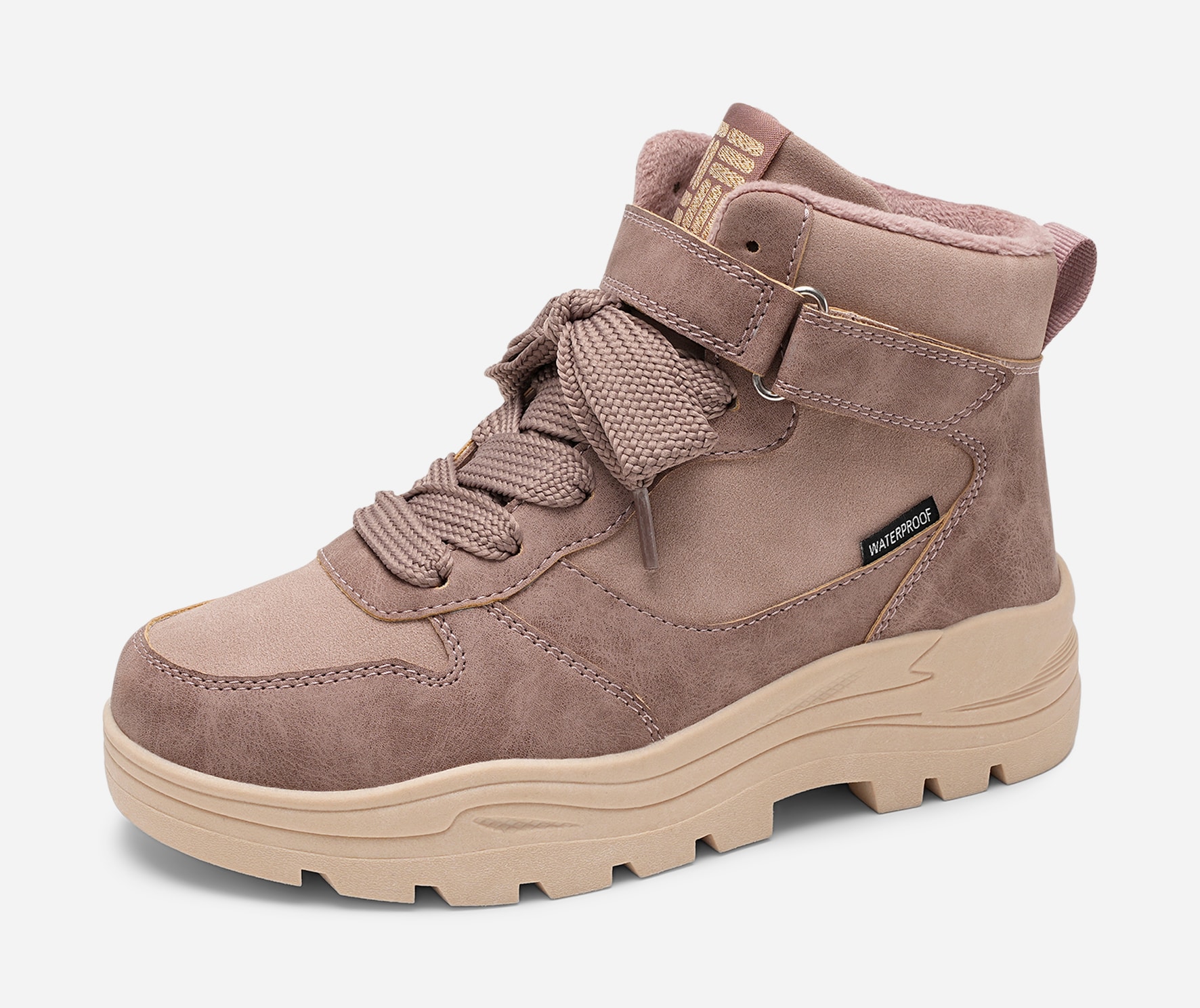 DINSKO, Fleecefodrade kängor waterproof Lila