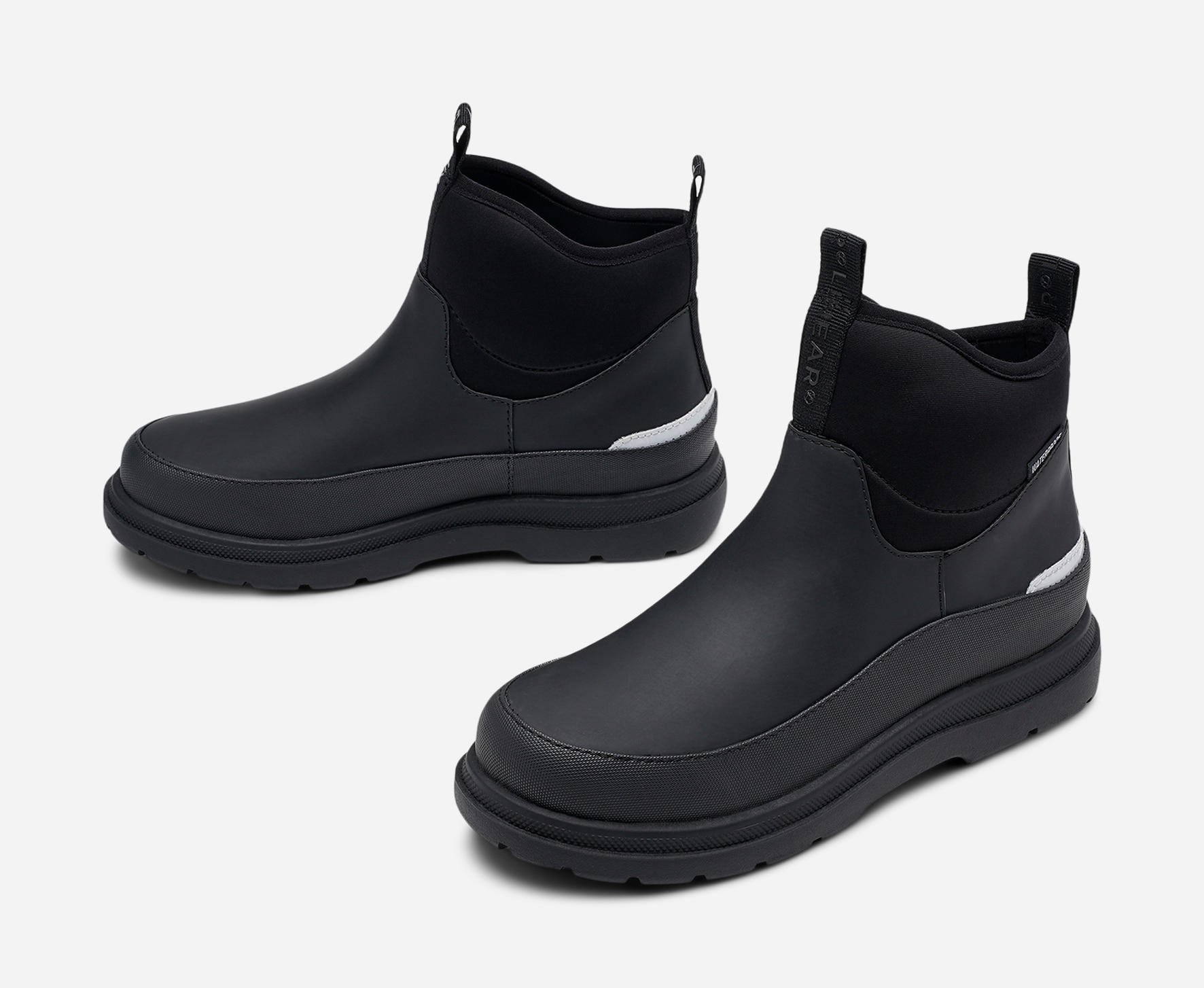 LINEAR, Fleecefodrade boots waterproof Svarta