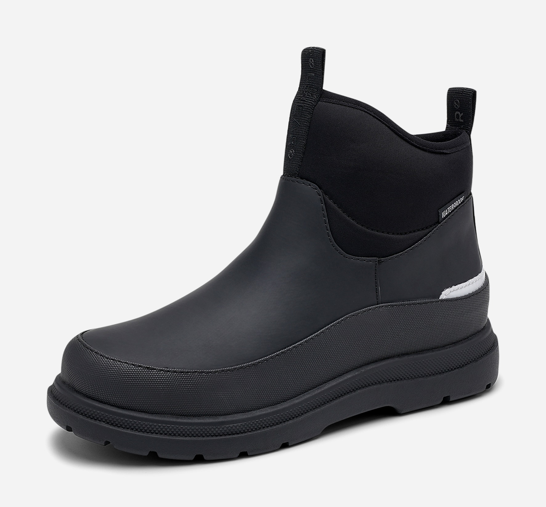 LINEAR, Fleecefodrade boots waterproof Svarta