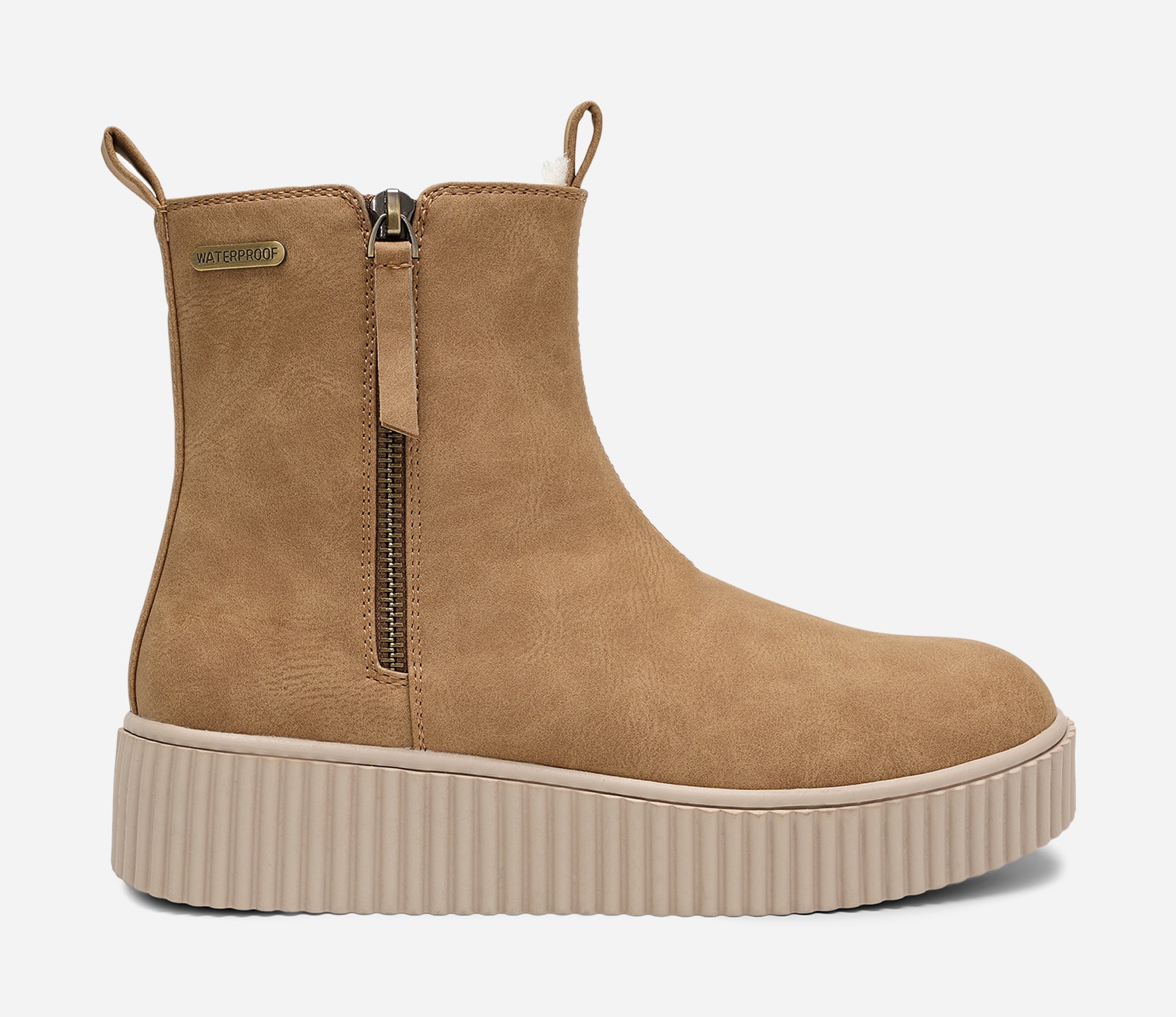 DINSKO, Varmfodrade boots, waterproof Beigea