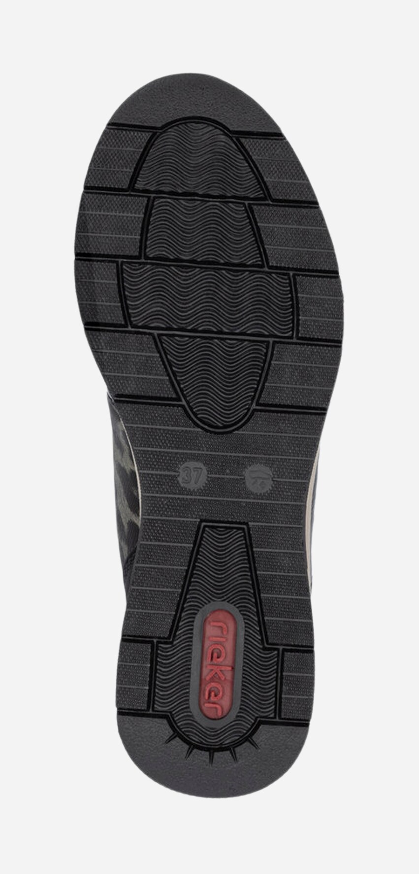 RIEKER, Höga sneakers Svarta