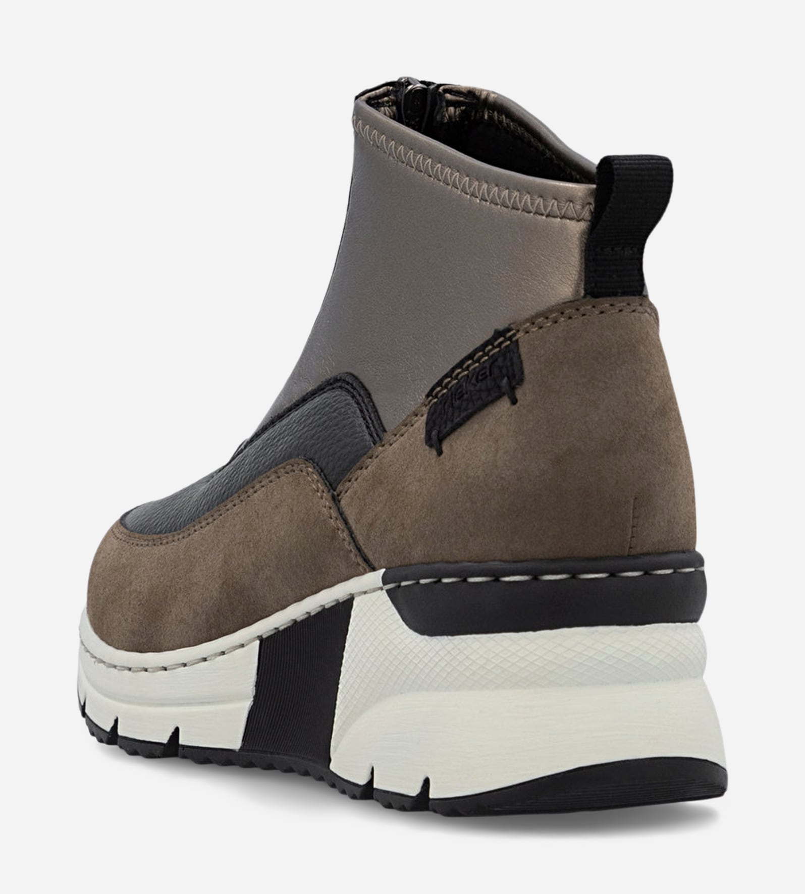 RIEKER, Höga sneakers Bruna