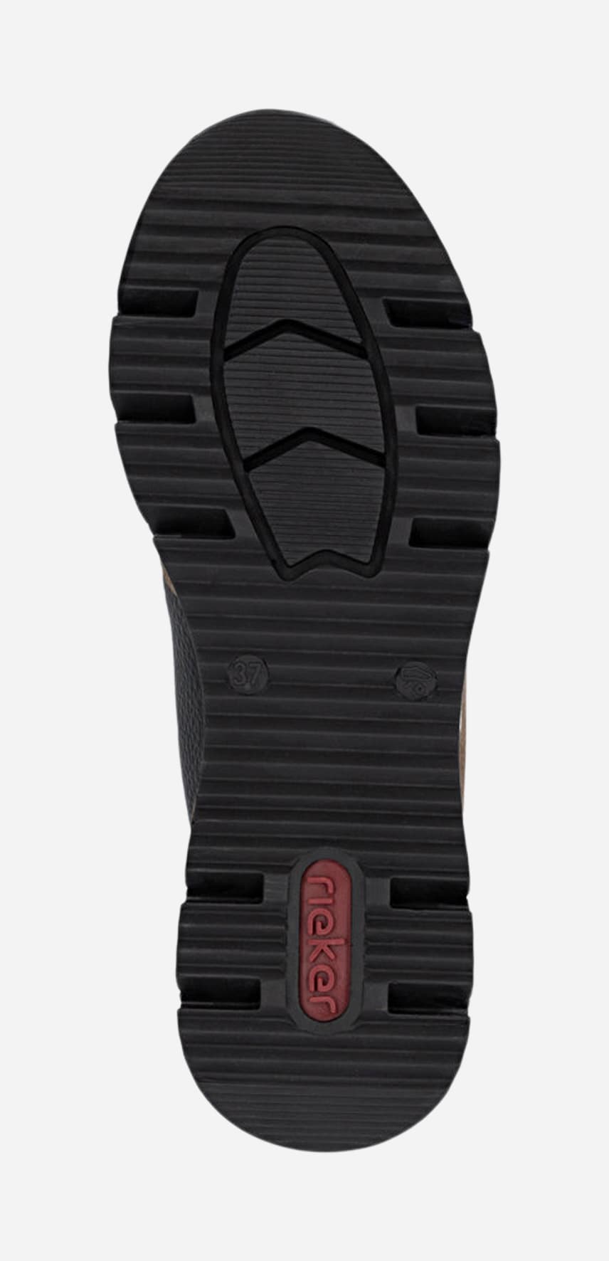 RIEKER, Höga sneakers Bruna