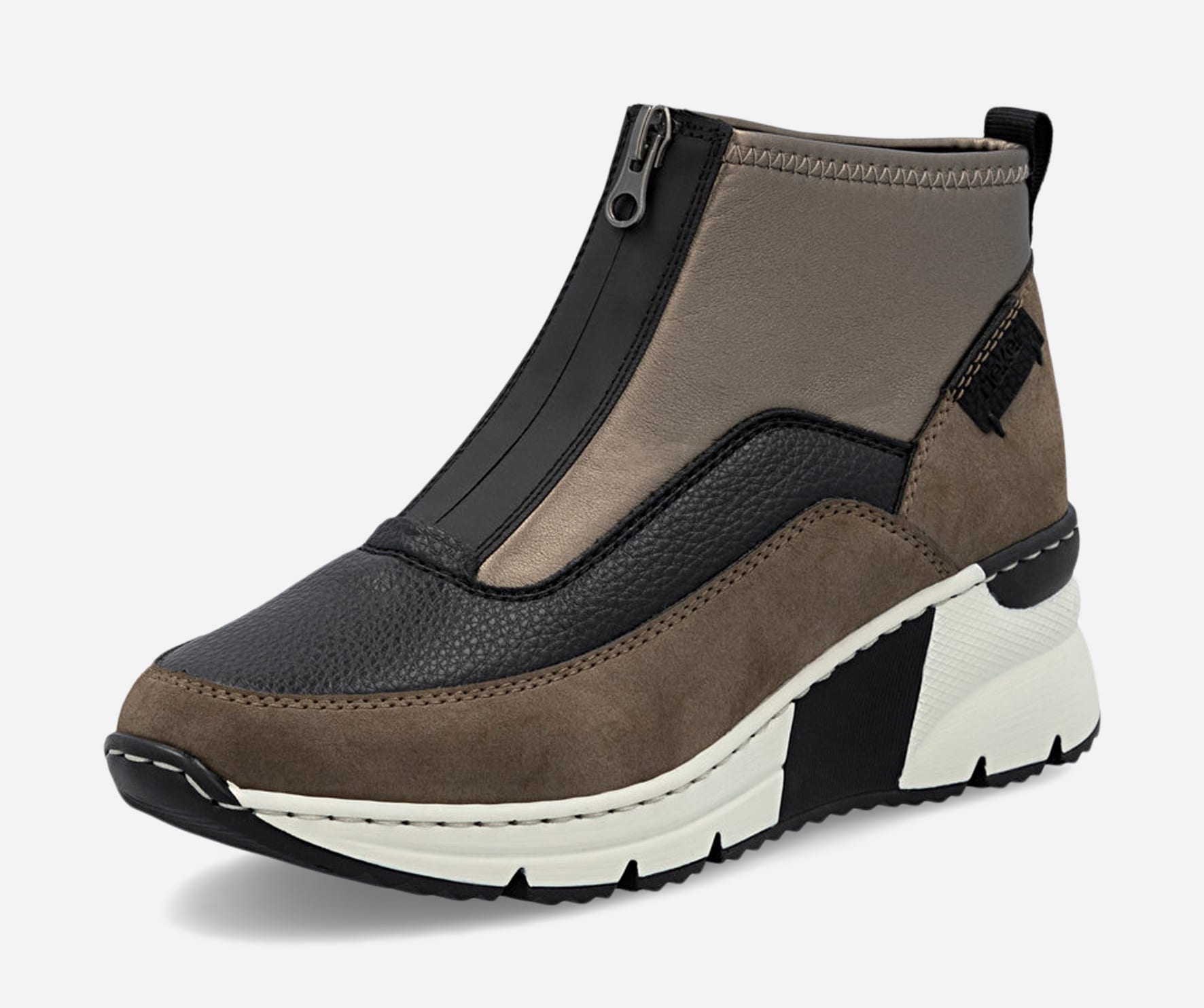 RIEKER, Höga sneakers Bruna
