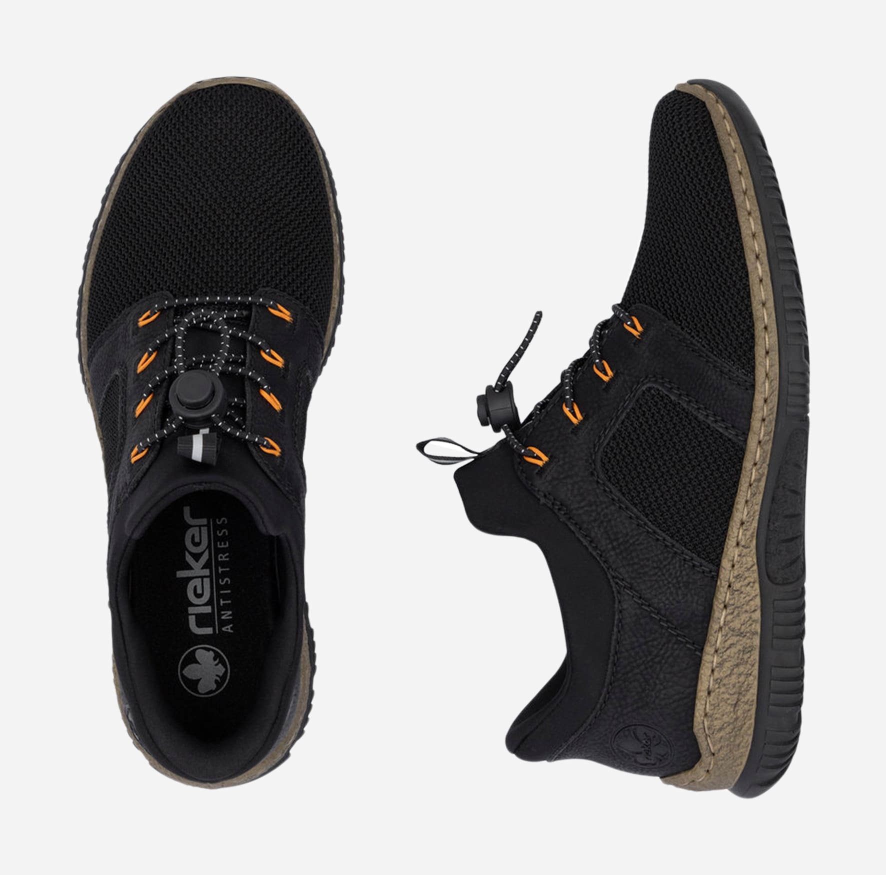 RIEKER, Sneakers Svarta