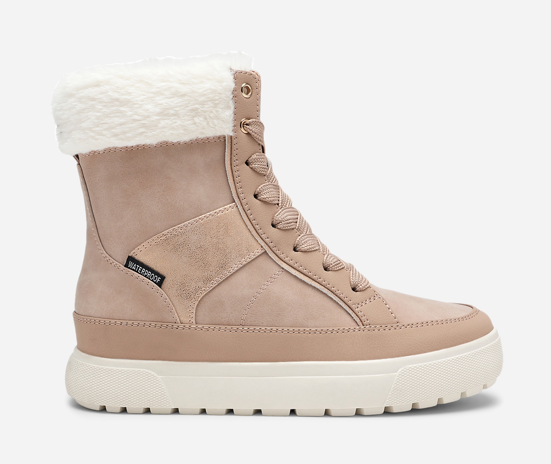 DINSKO, Varmfodrade kängor waterproof Beigea