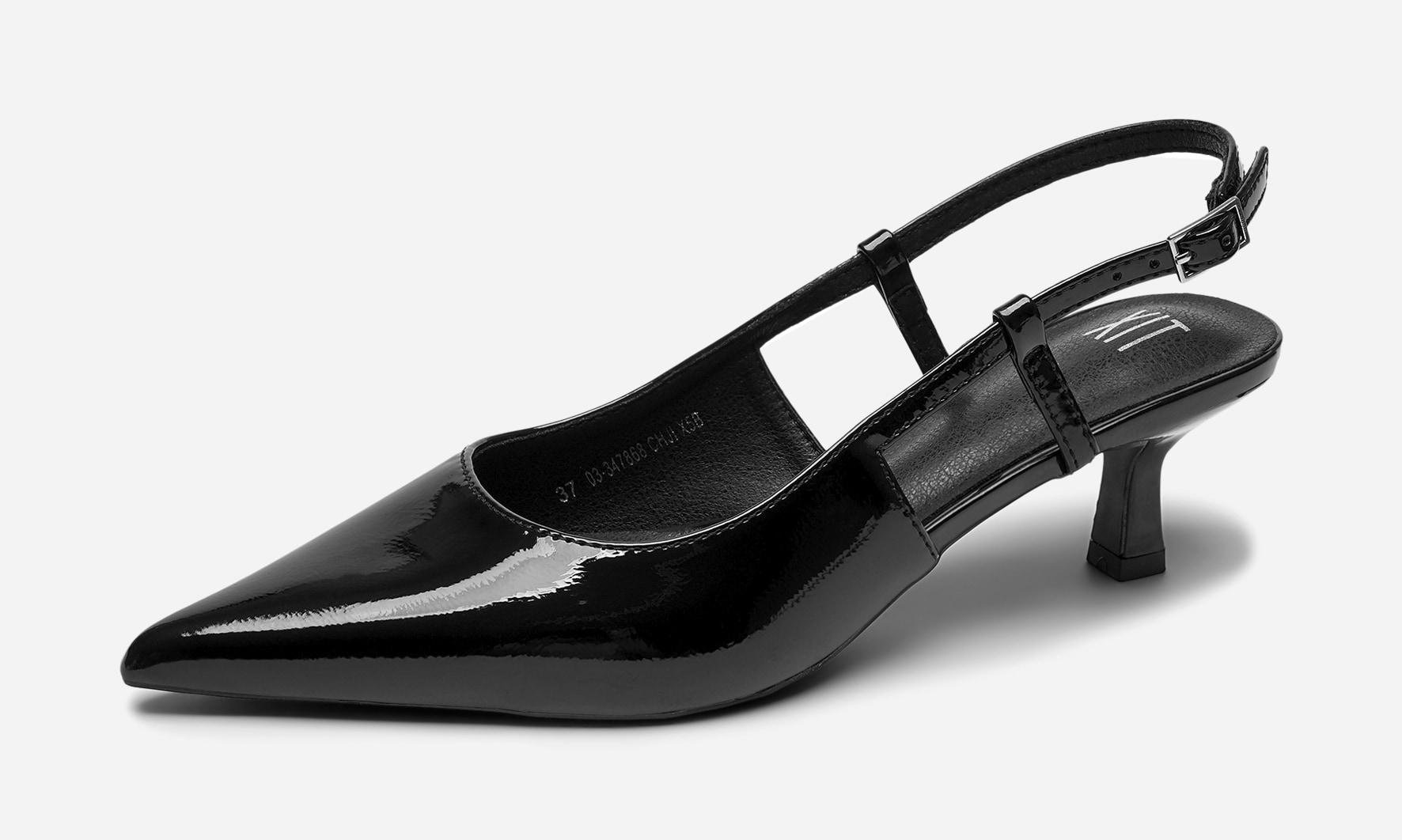 XIT, Pumps med slingback Svarta