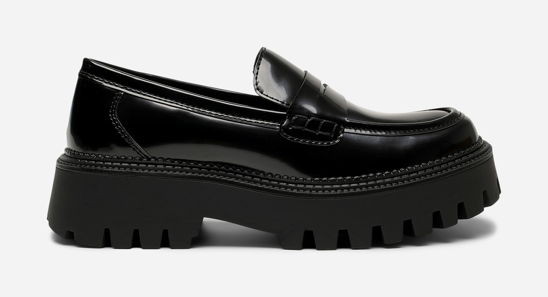 ATTITUDE, Loafers Svarta