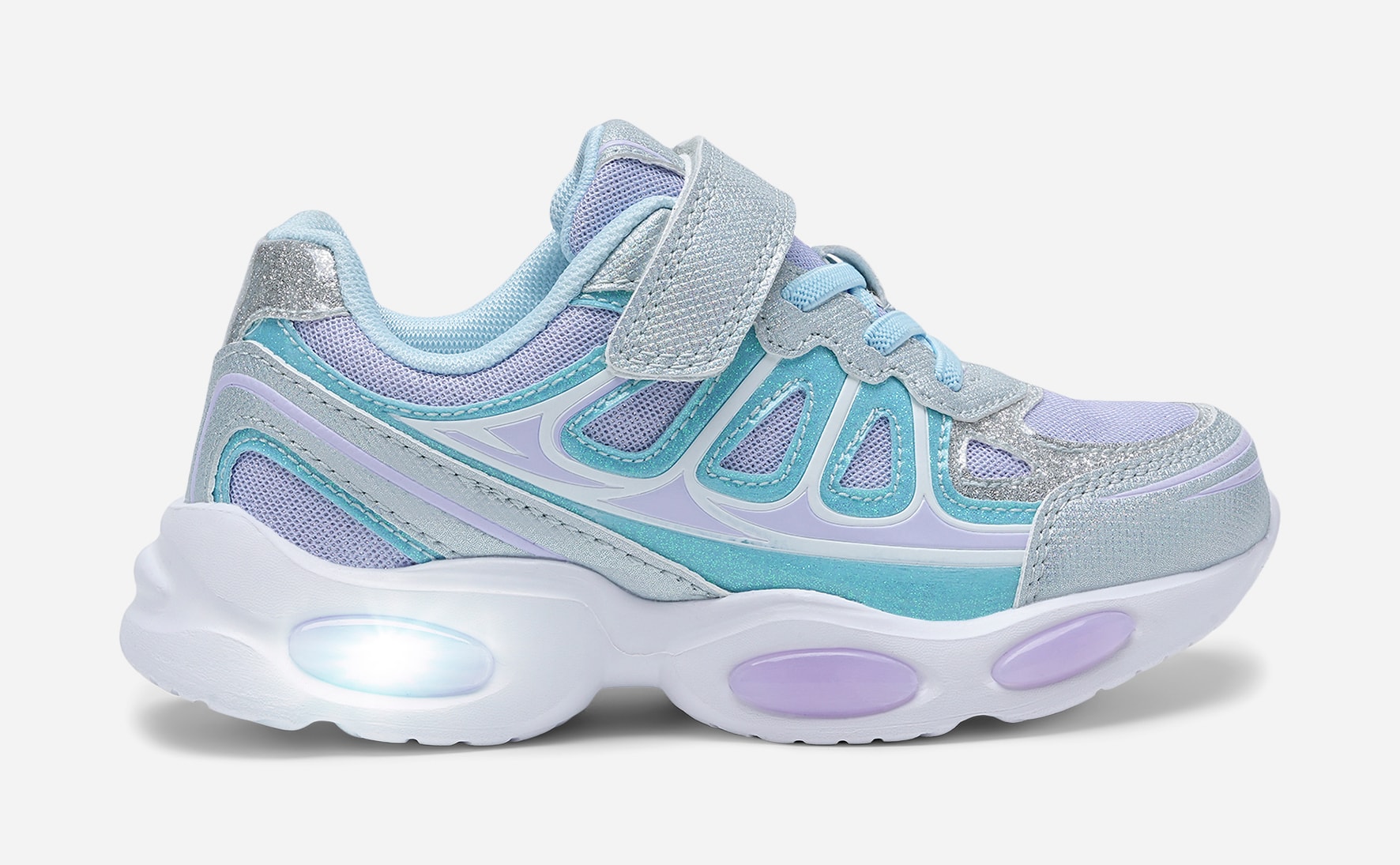 DINSKO, Blinkande sneakers Blåa