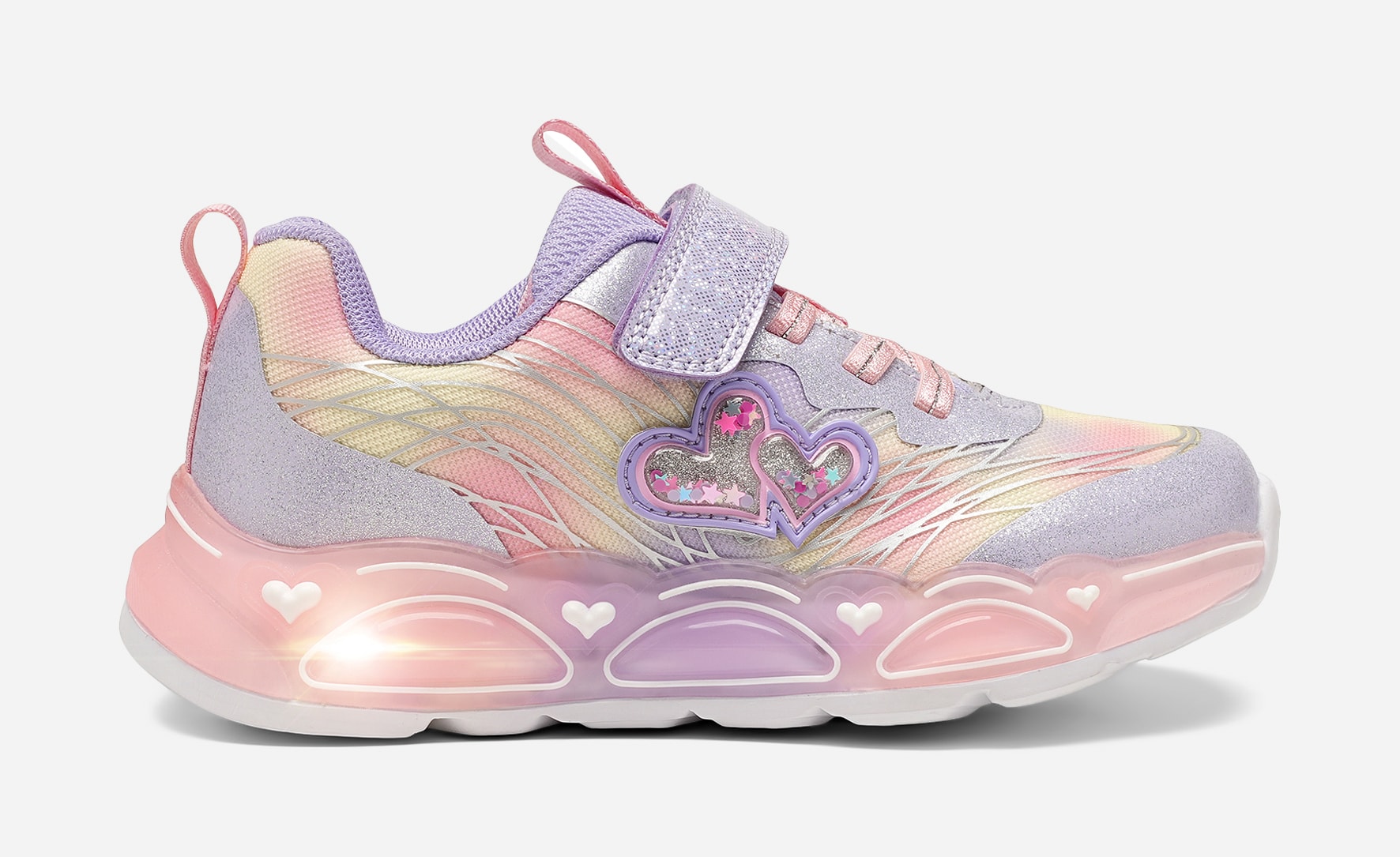 DINSKO, Blinkande sneakers Flerfärgade