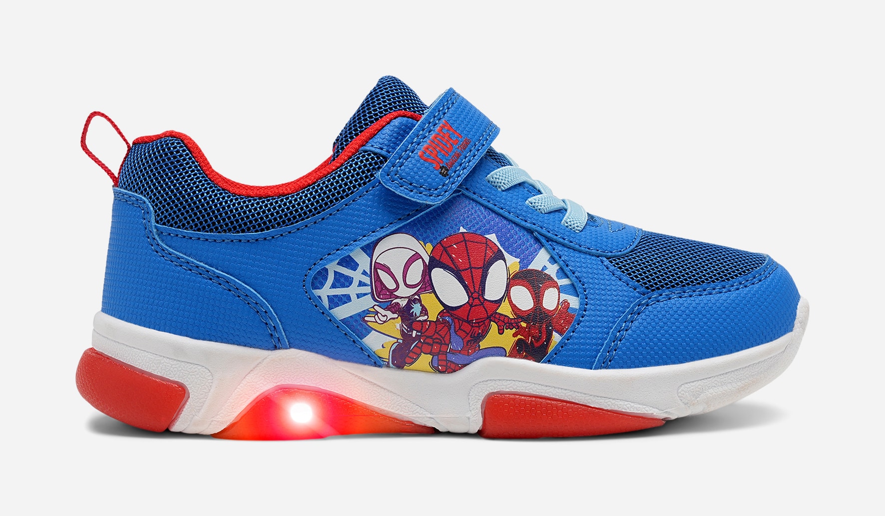 SPIDEY, Blinkande sneakers Flerfärgade