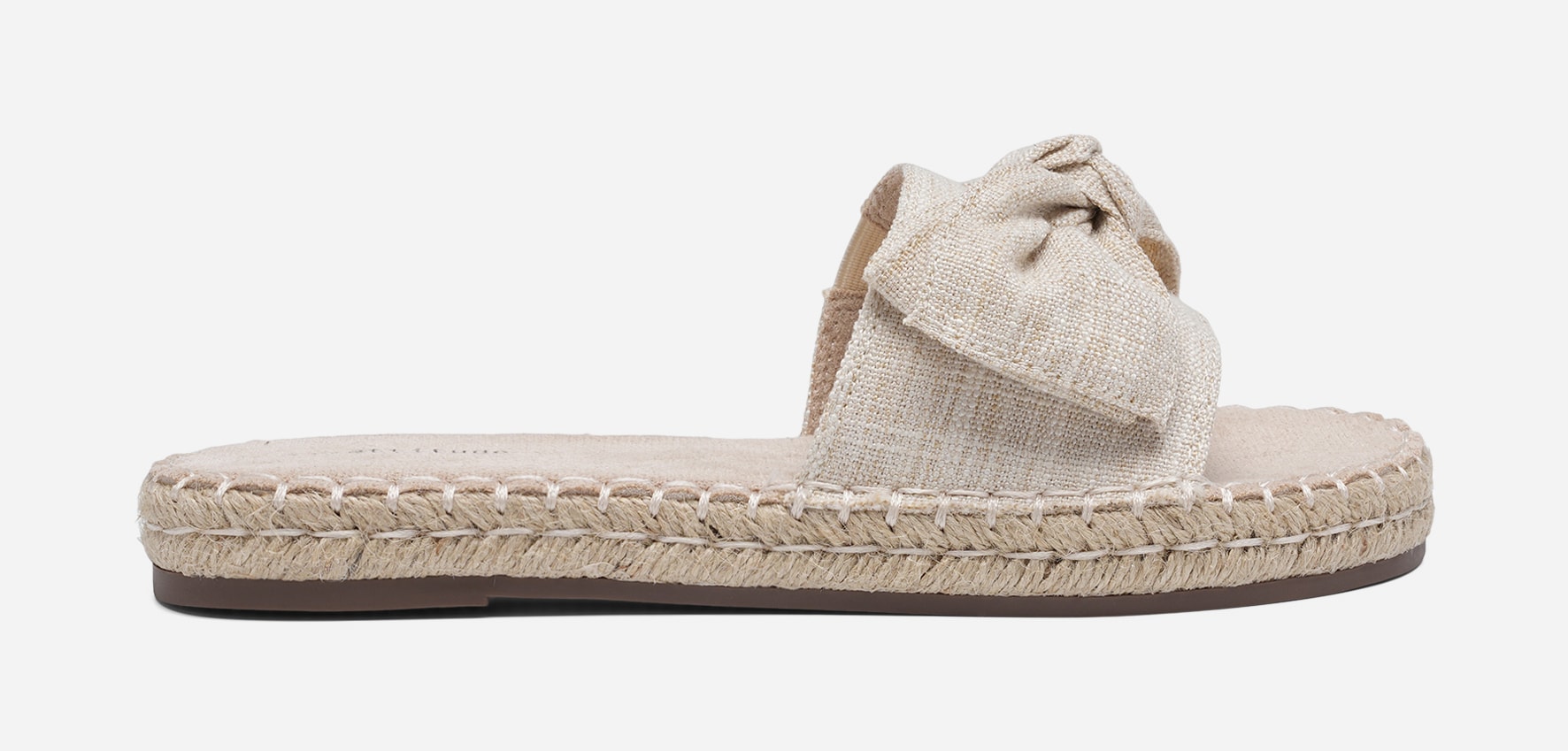 ATTITUDE, Sandaler med repsula Beigea