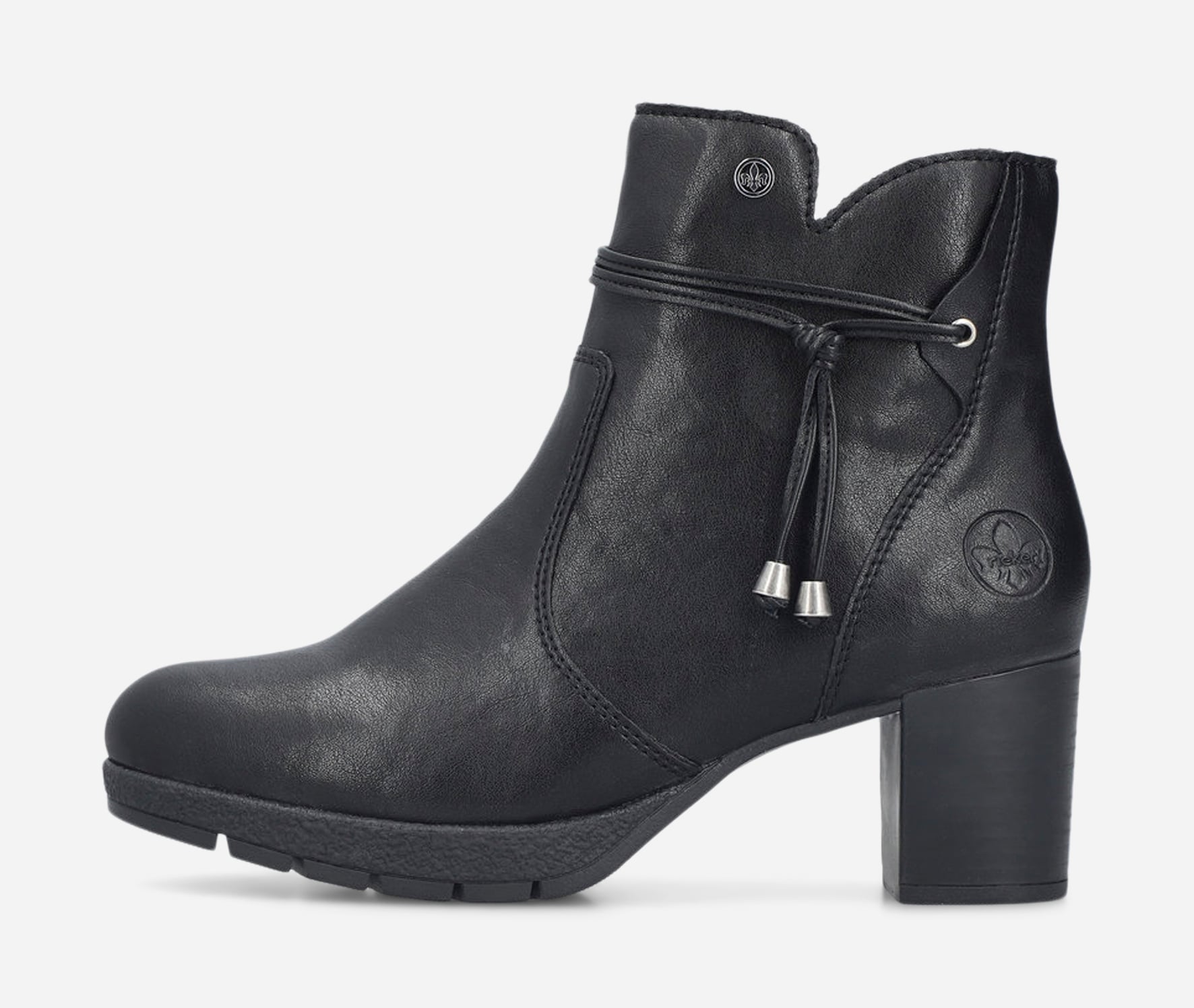 RIEKER, Chelseaboots Svarta