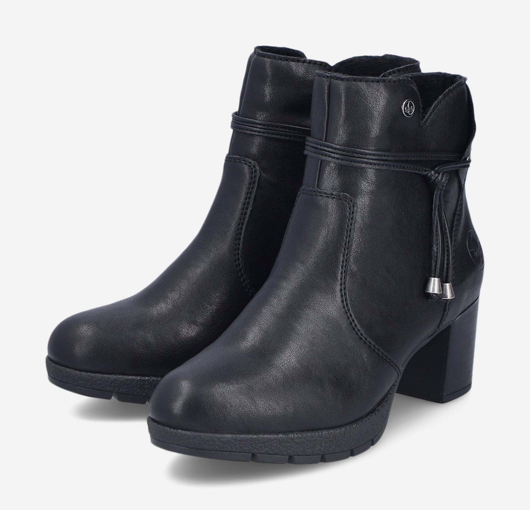 RIEKER, Chelseaboots Svarta