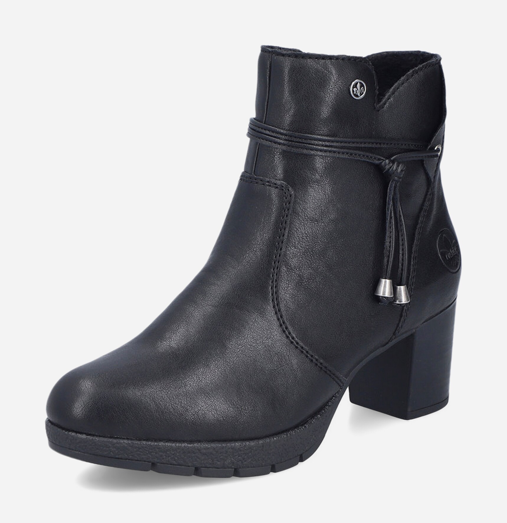 RIEKER, Chelseaboots Svarta
