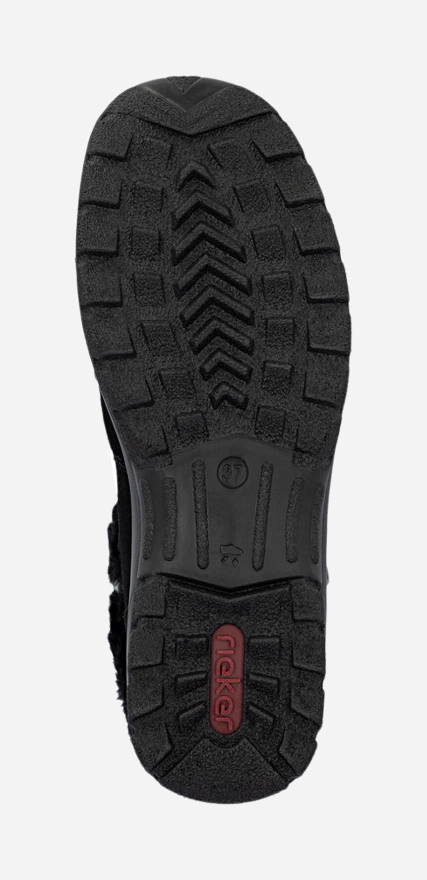 RIEKER, Varmfodrade boots, waterproof Svarta