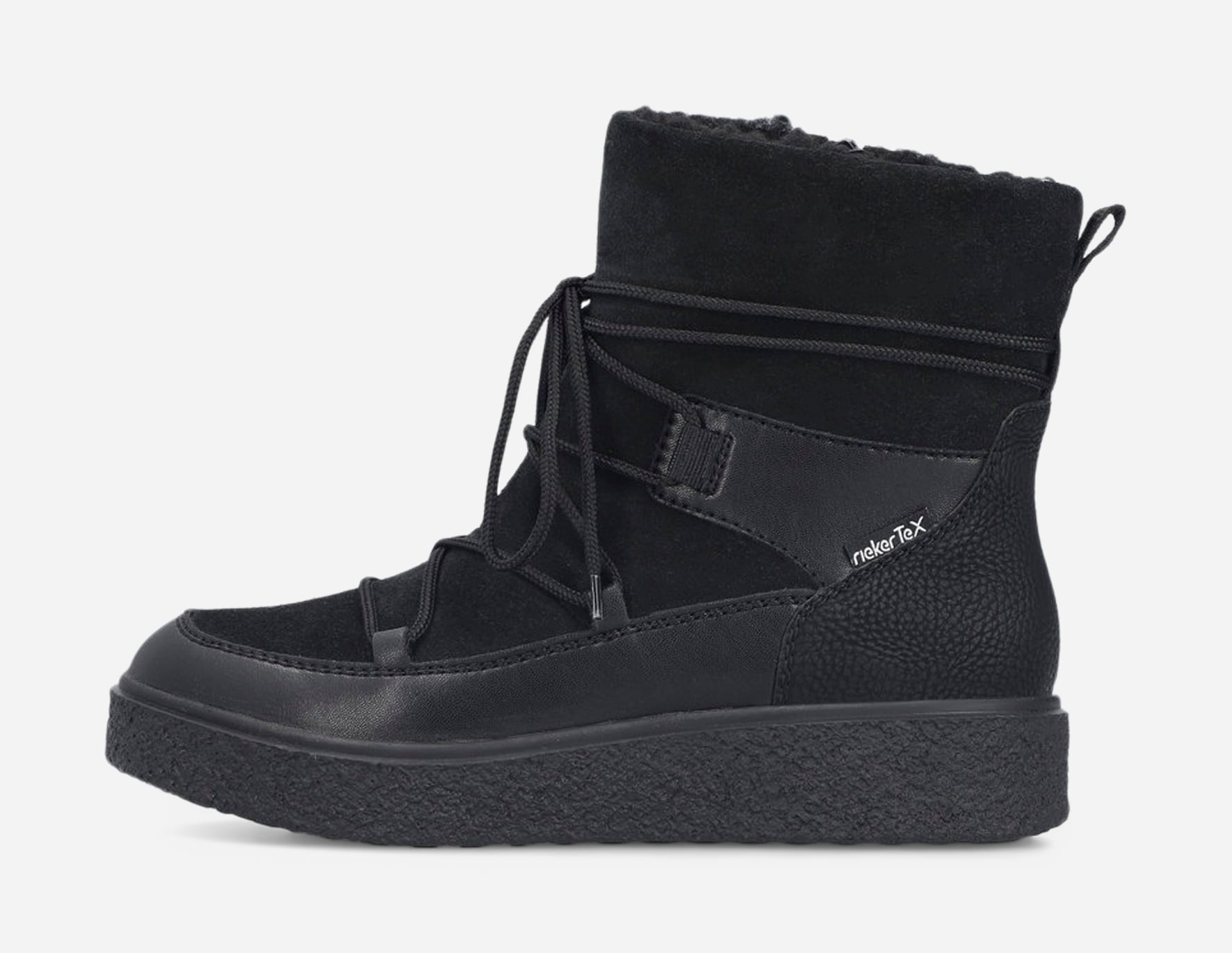 RIEKER, Boots Svarta