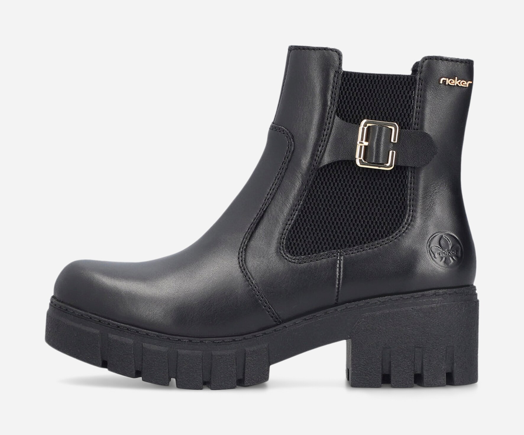 RIEKER, Chelseaboots Svarta