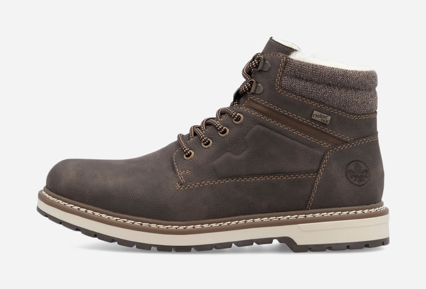 RIEKER, Varmfodrade kängor med dragkedja Flerfärgade