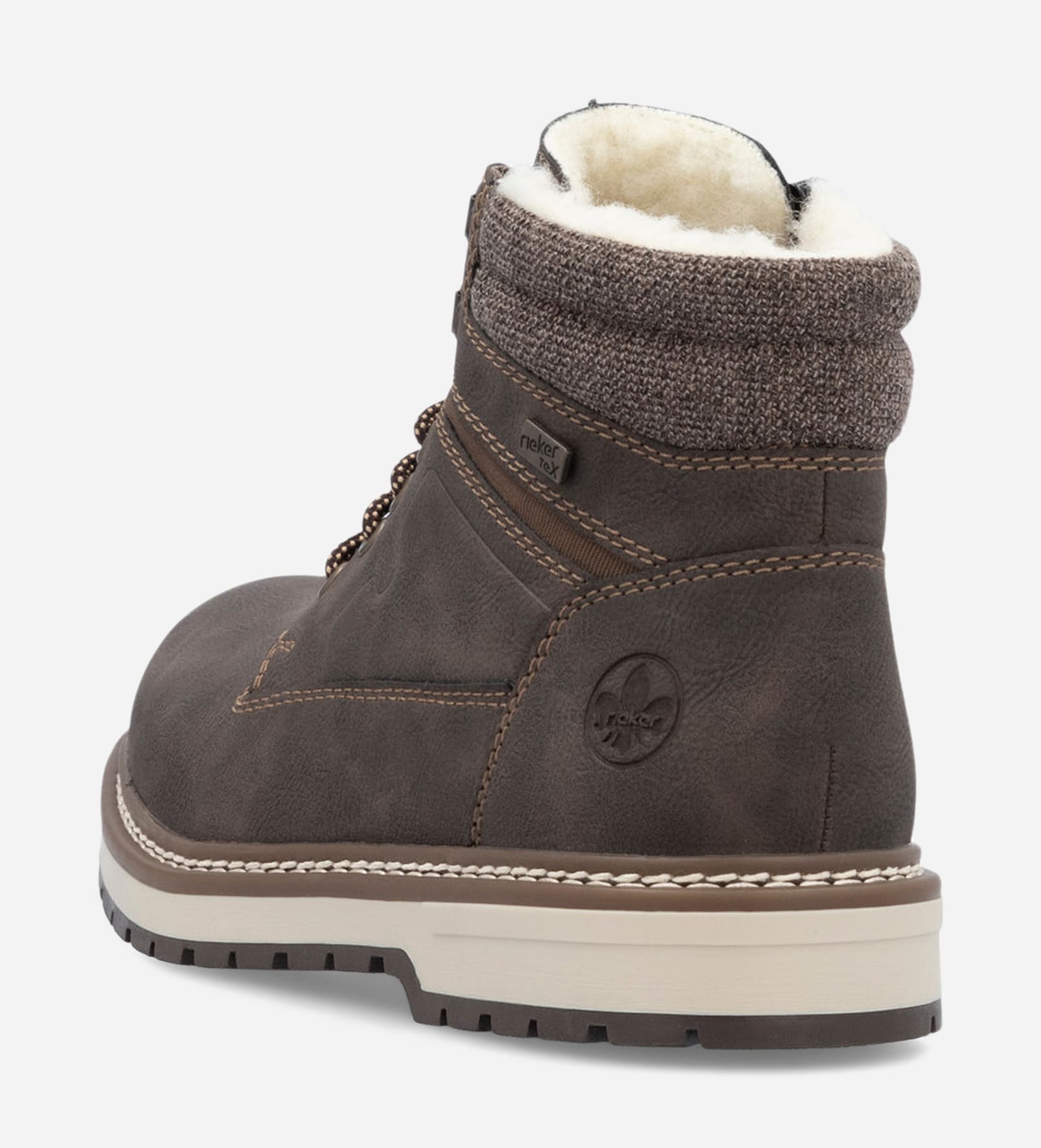 RIEKER, Varmfodrade kängor med dragkedja Flerfärgade