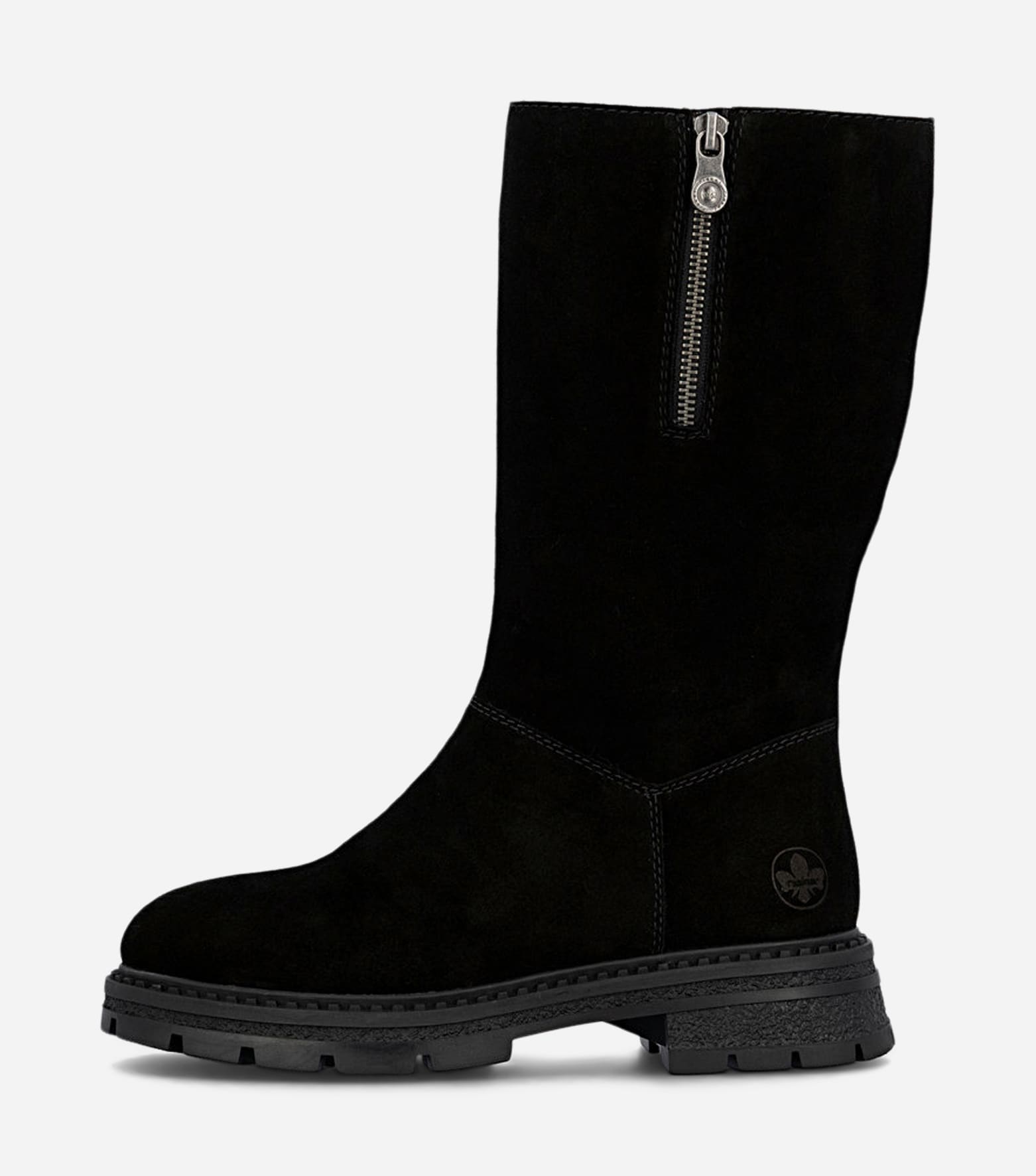 RIEKER, Varmfodrade stövlar Svarta