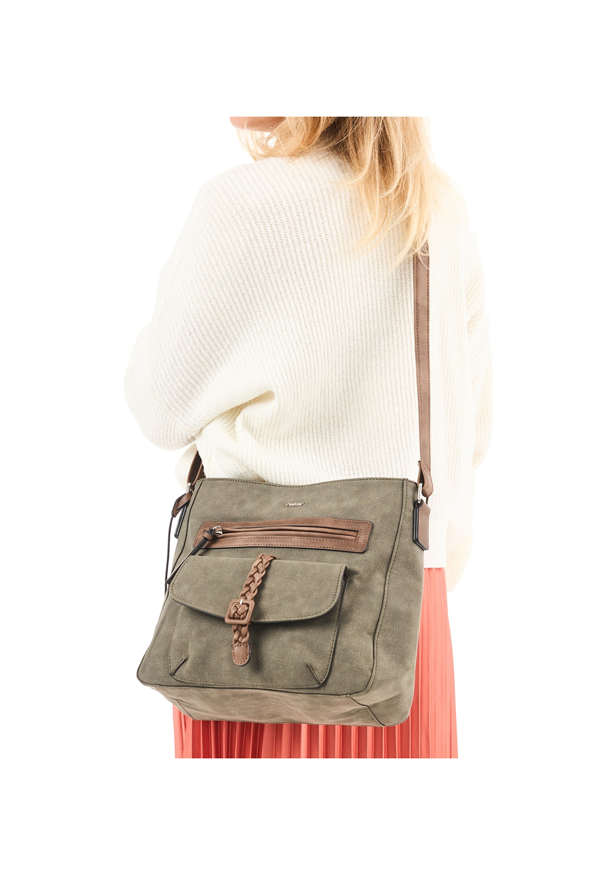 RIEKER, Handväska Gröna