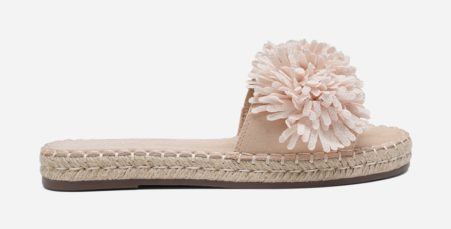 ATTITUDE, Sandaler med repsula Beigea