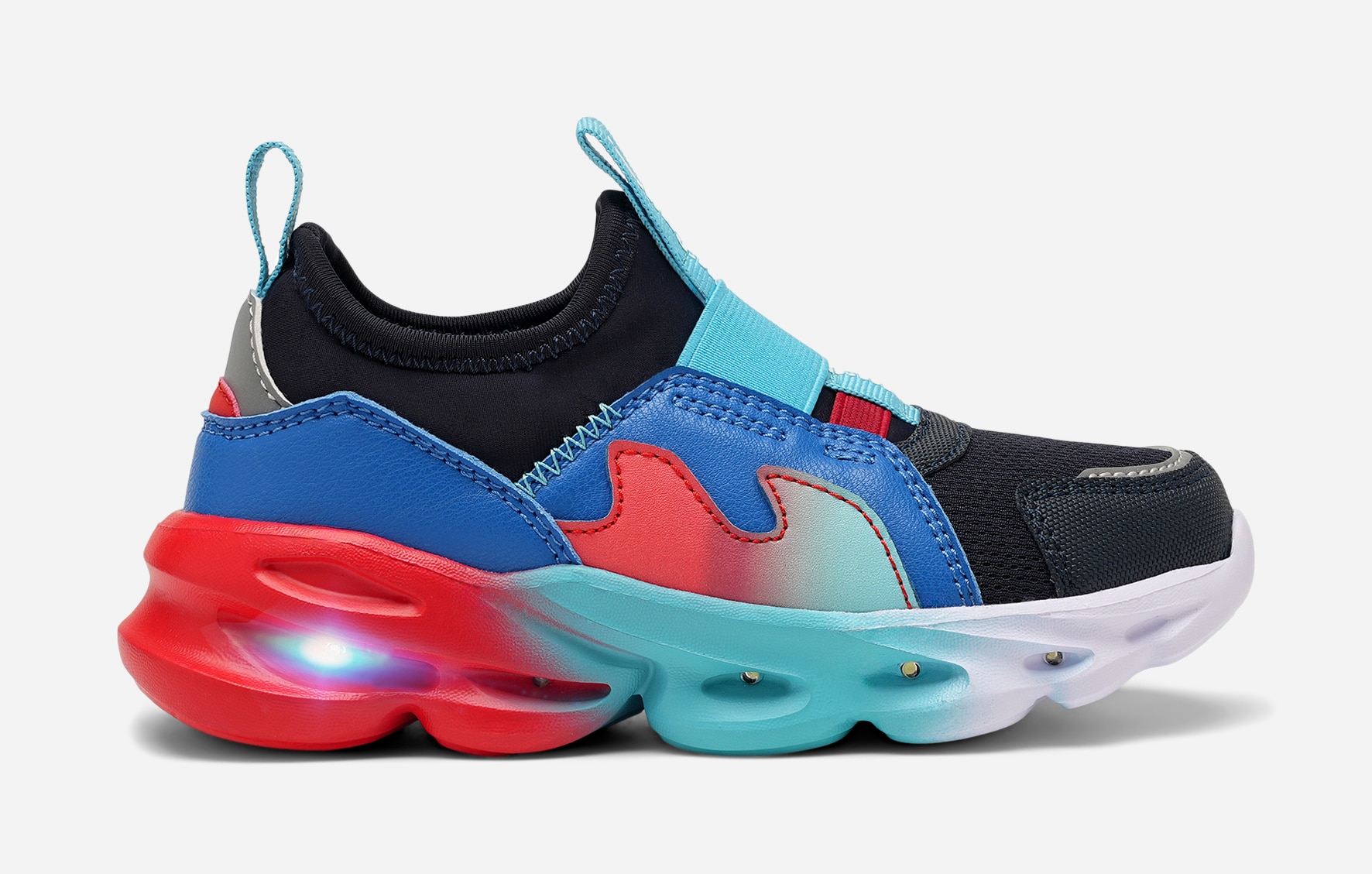 DINSKO, Blinkande sneakers Blåa