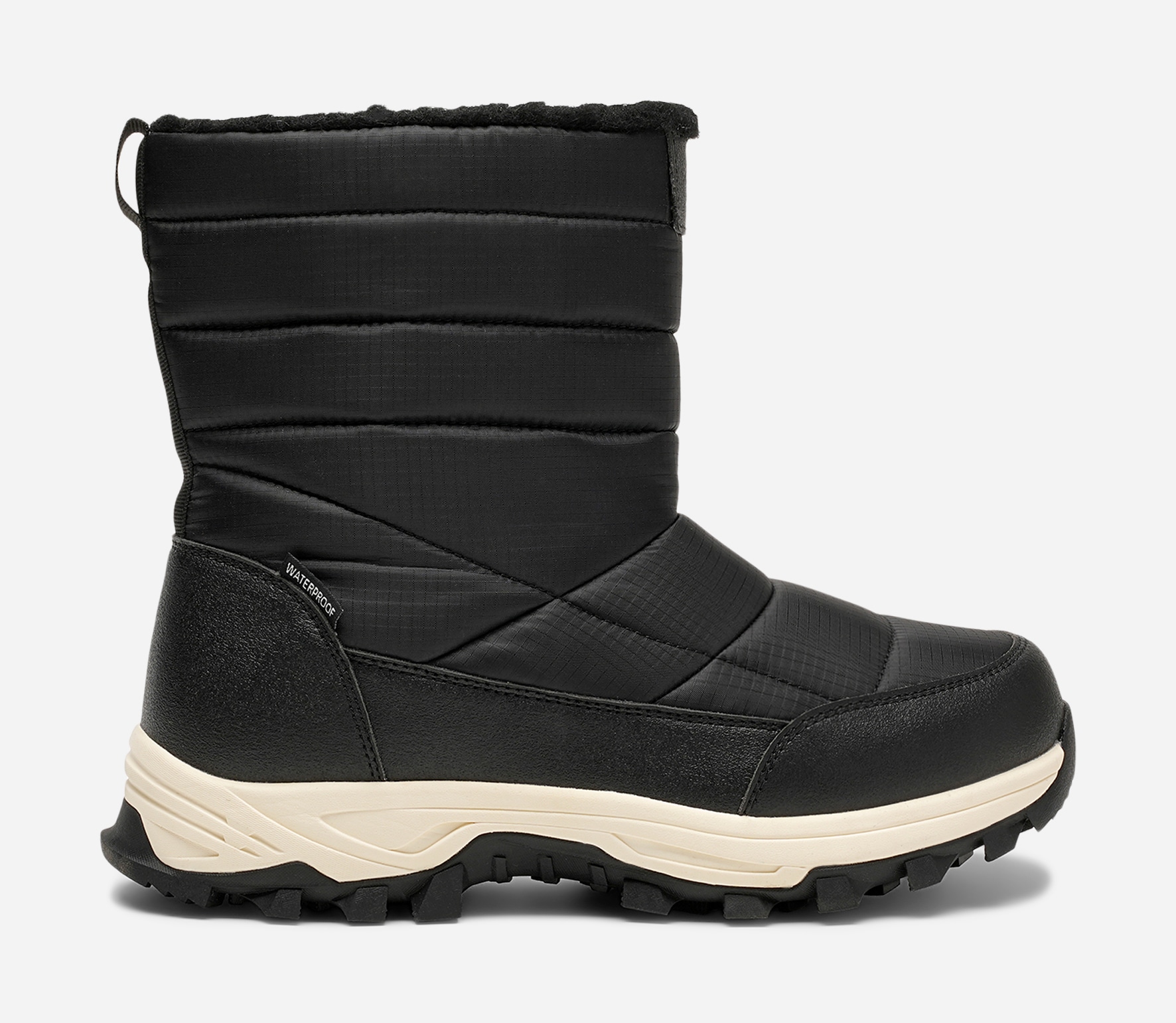 LEJON, Varmfodrade boots, waterproof Svarta