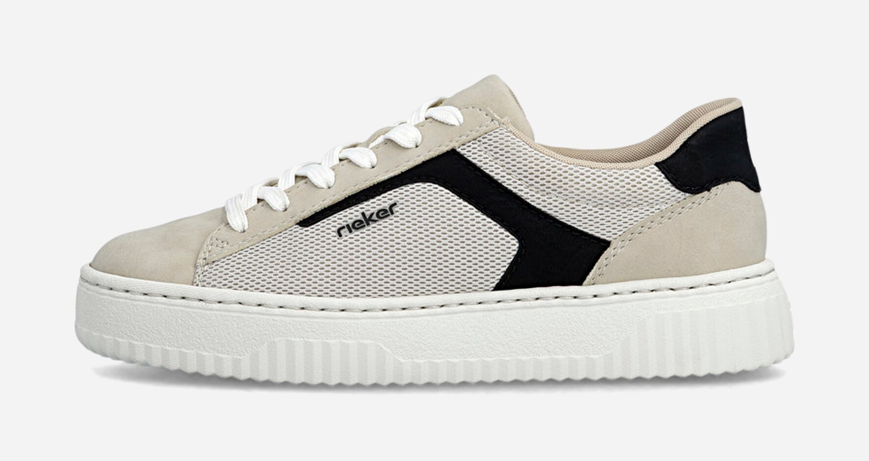 RIEKER, Sneakers Beigea
