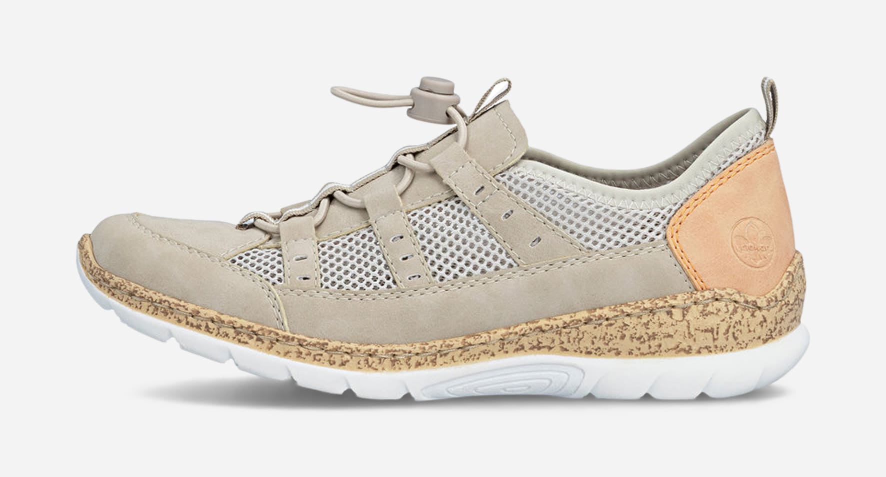 RIEKER, Sneakers Beigea