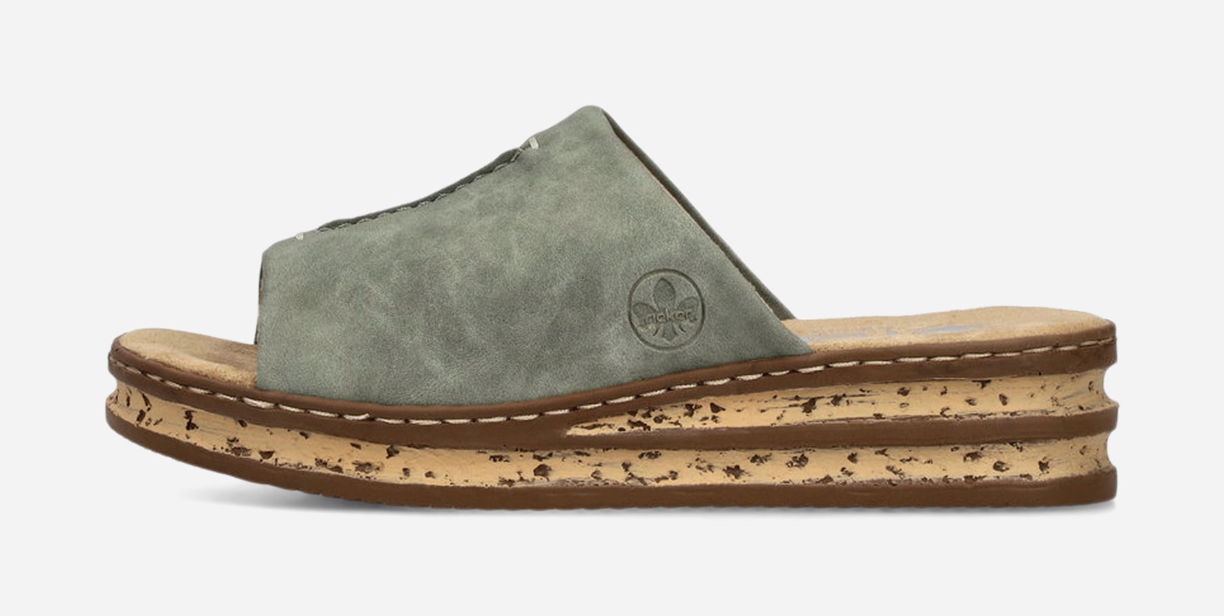 RIEKER, Sandaler Gröna