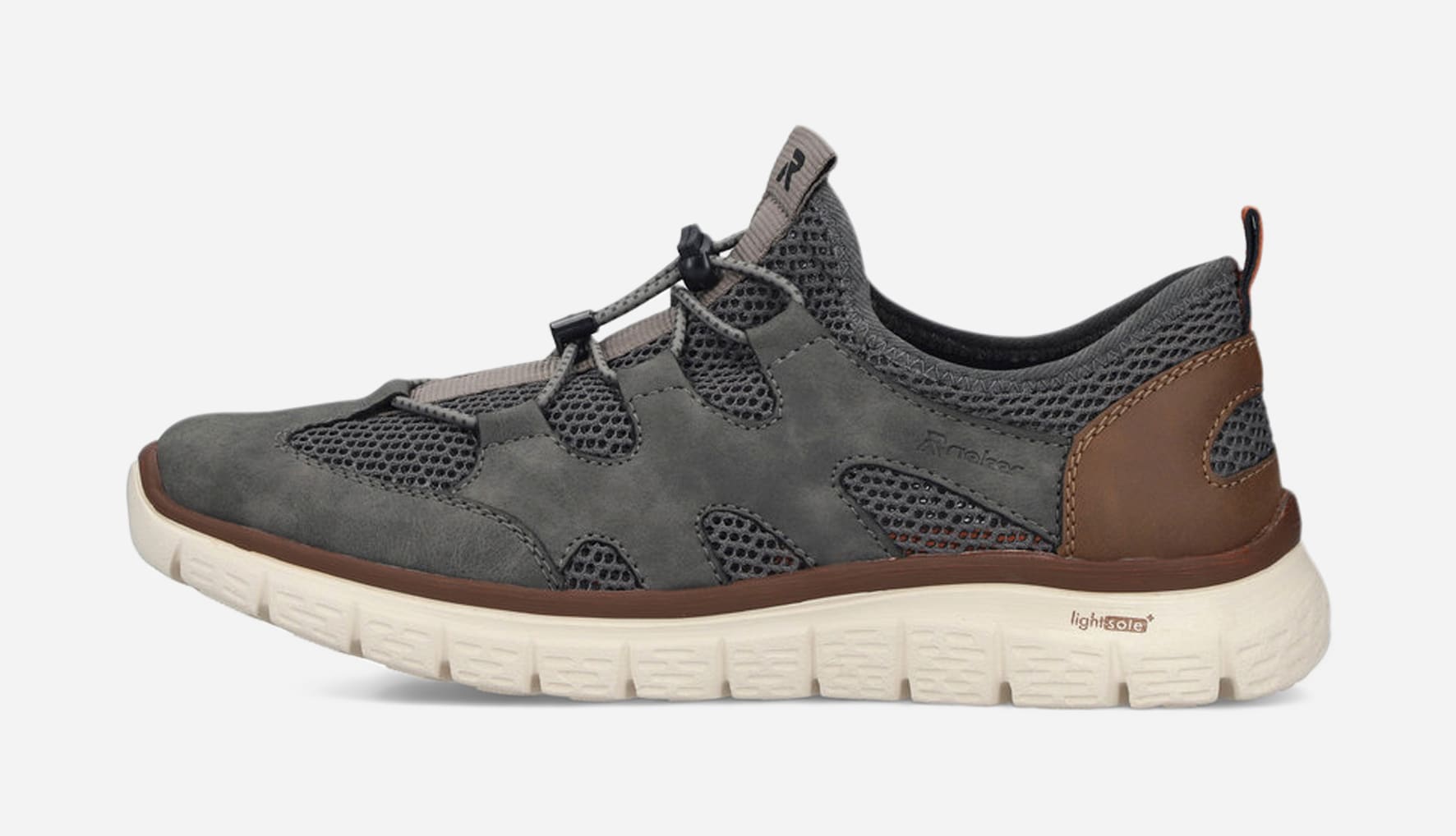 RIEKER, Slip-on sneakers Blåa