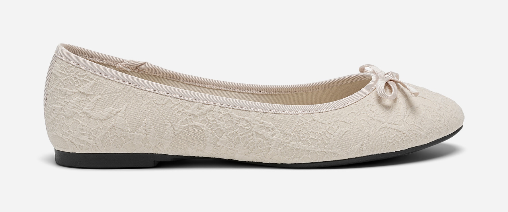 ATTITUDE, Ballerinaskor Beigea